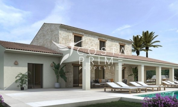 Chalet / Villa - Obra nueva - Moraira - Fustera