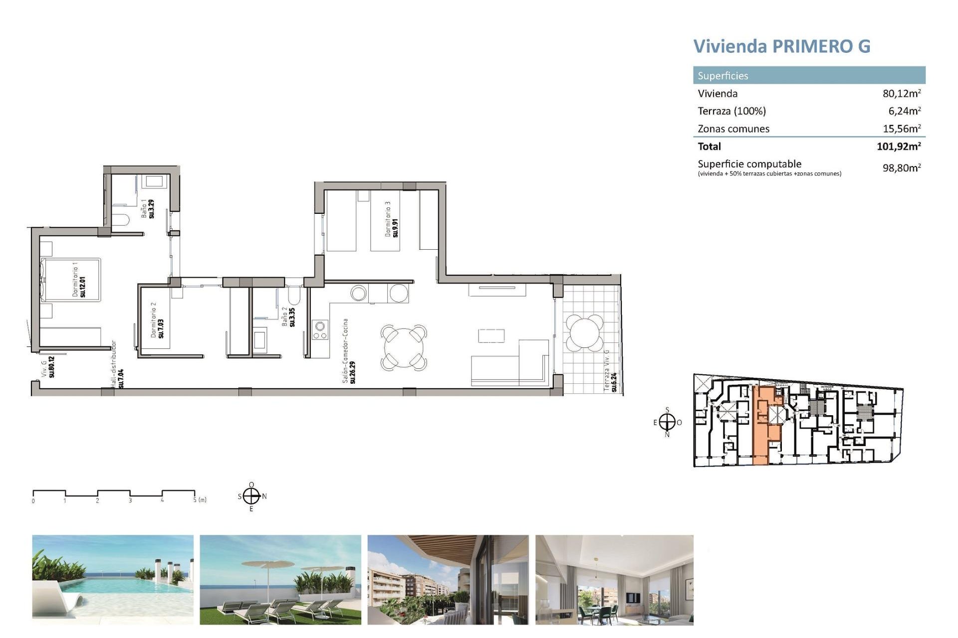 New build - Apartment / Flat - Guardamar del Segura