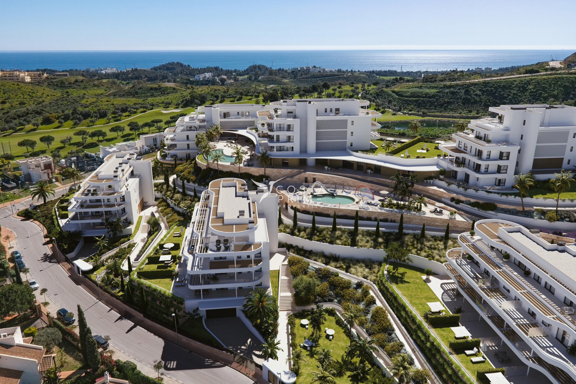 New build - Apartment / Flat - Las Lagunas de Mijas