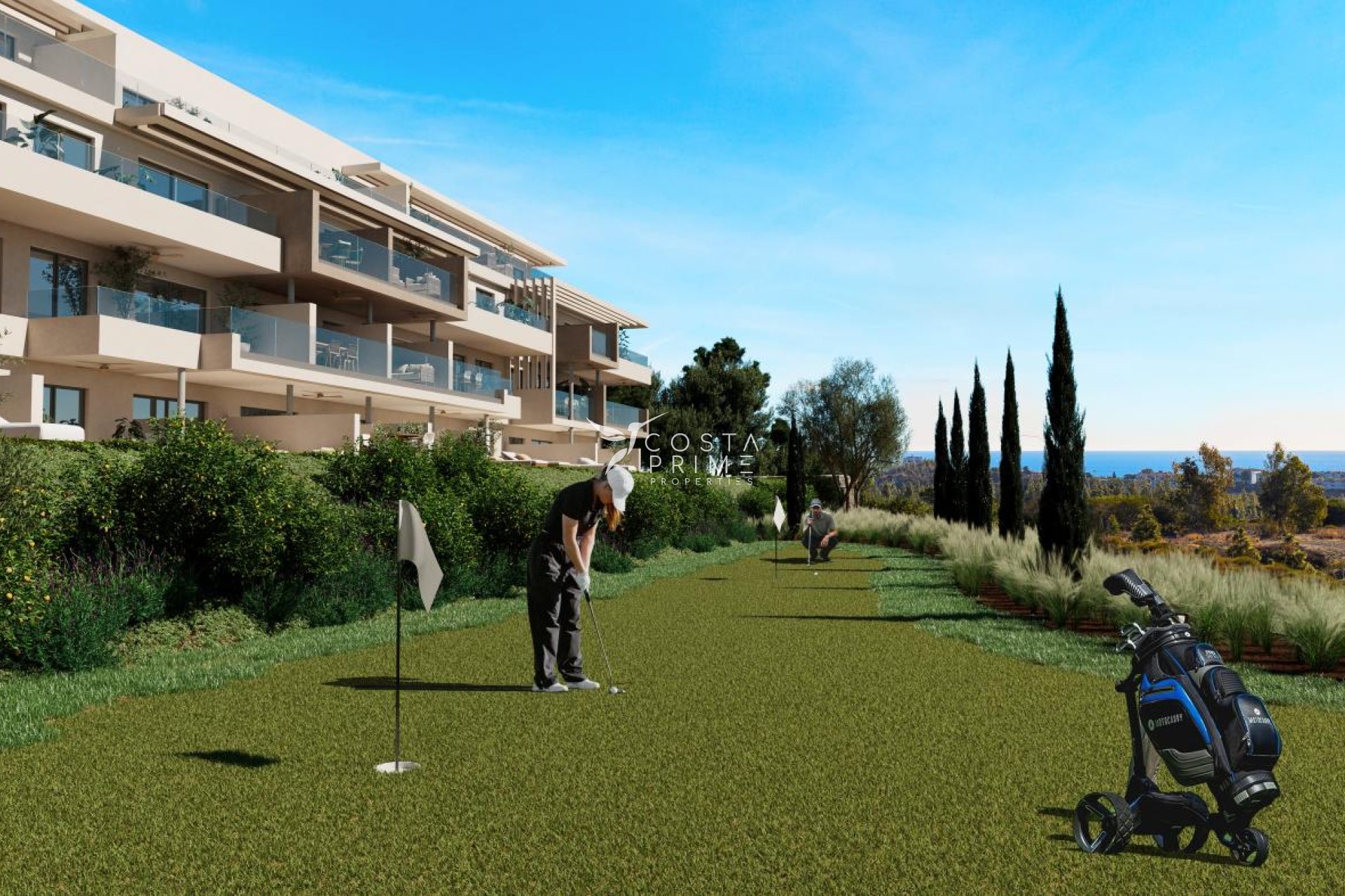 New build - Apartment / Flat - Las Lagunas de Mijas