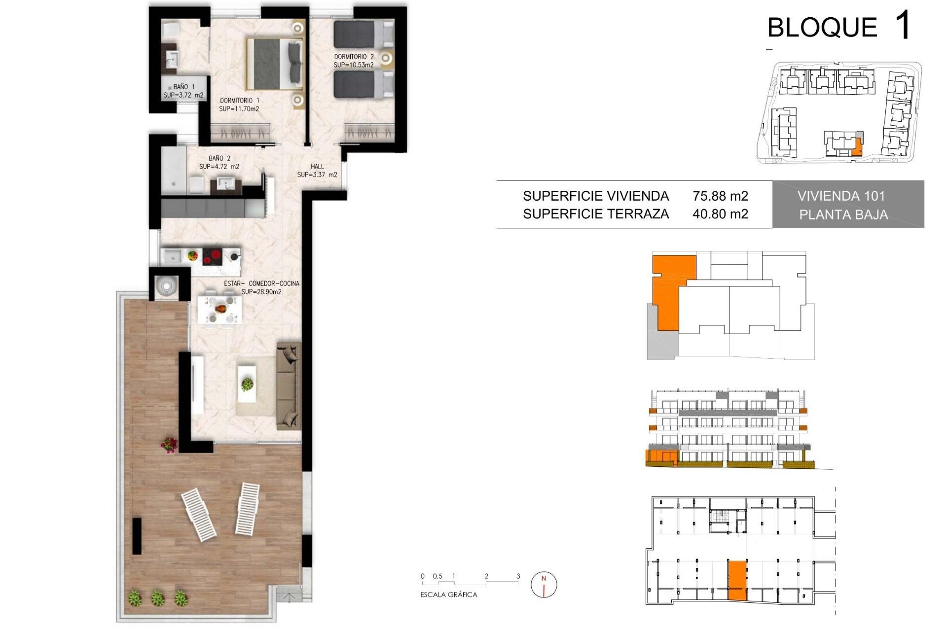 New build - Apartment / Flat - Orihuela Costa