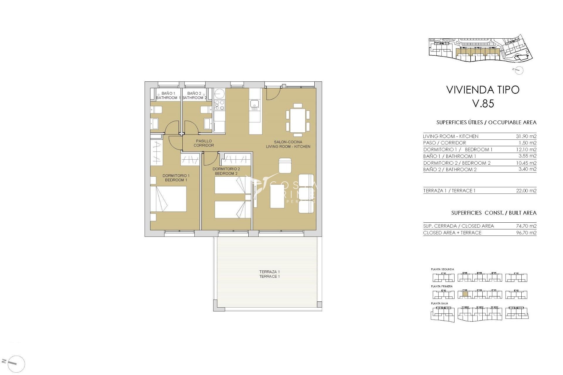 New build - Apartment / Flat - Pilar de la Horadada