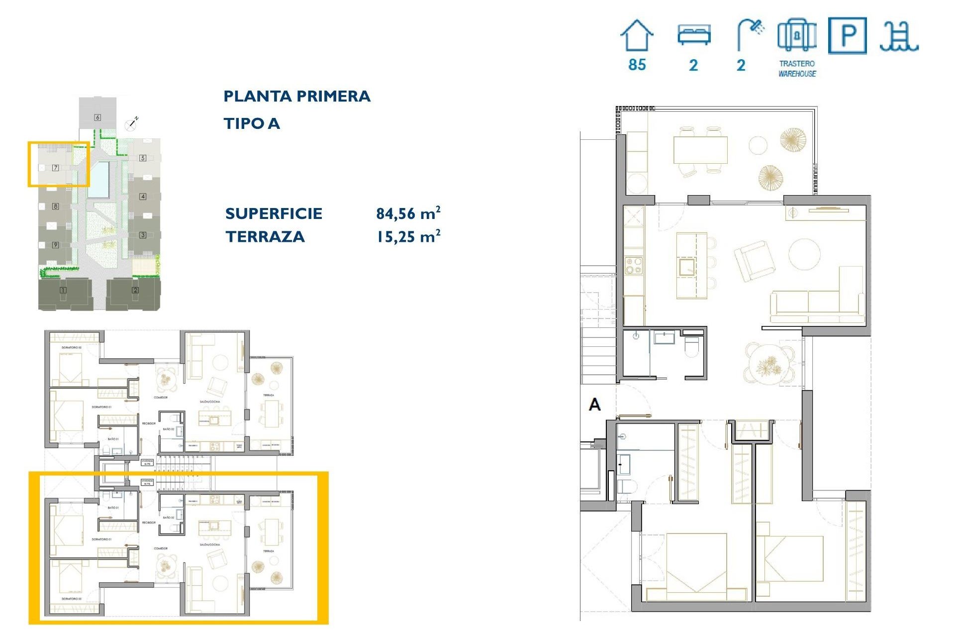 New build - Apartment / Flat - San Pedro del Pinatar