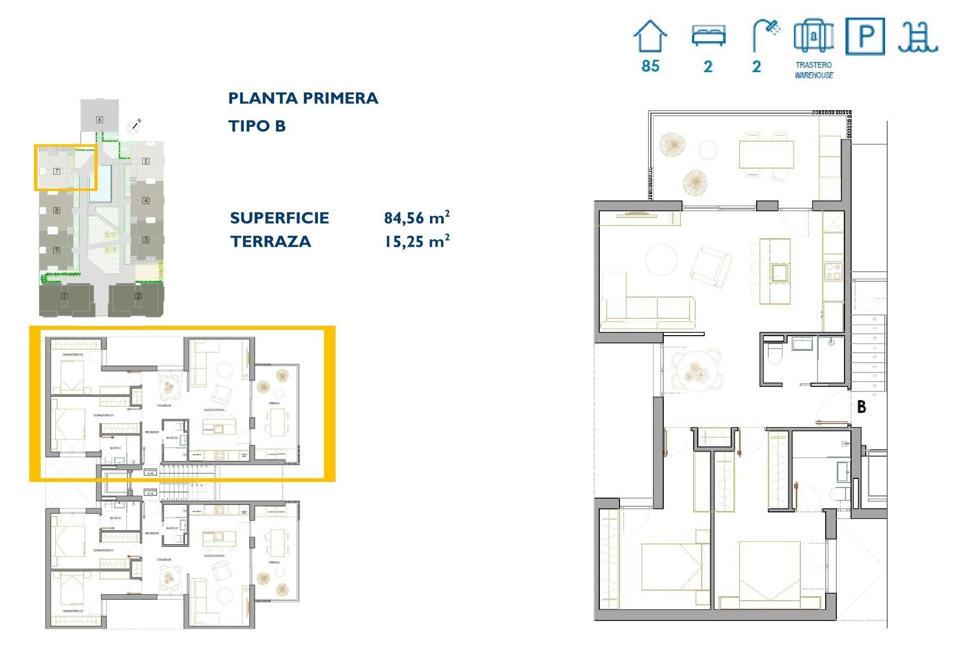 New build - Apartment / Flat - San Pedro del Pinatar