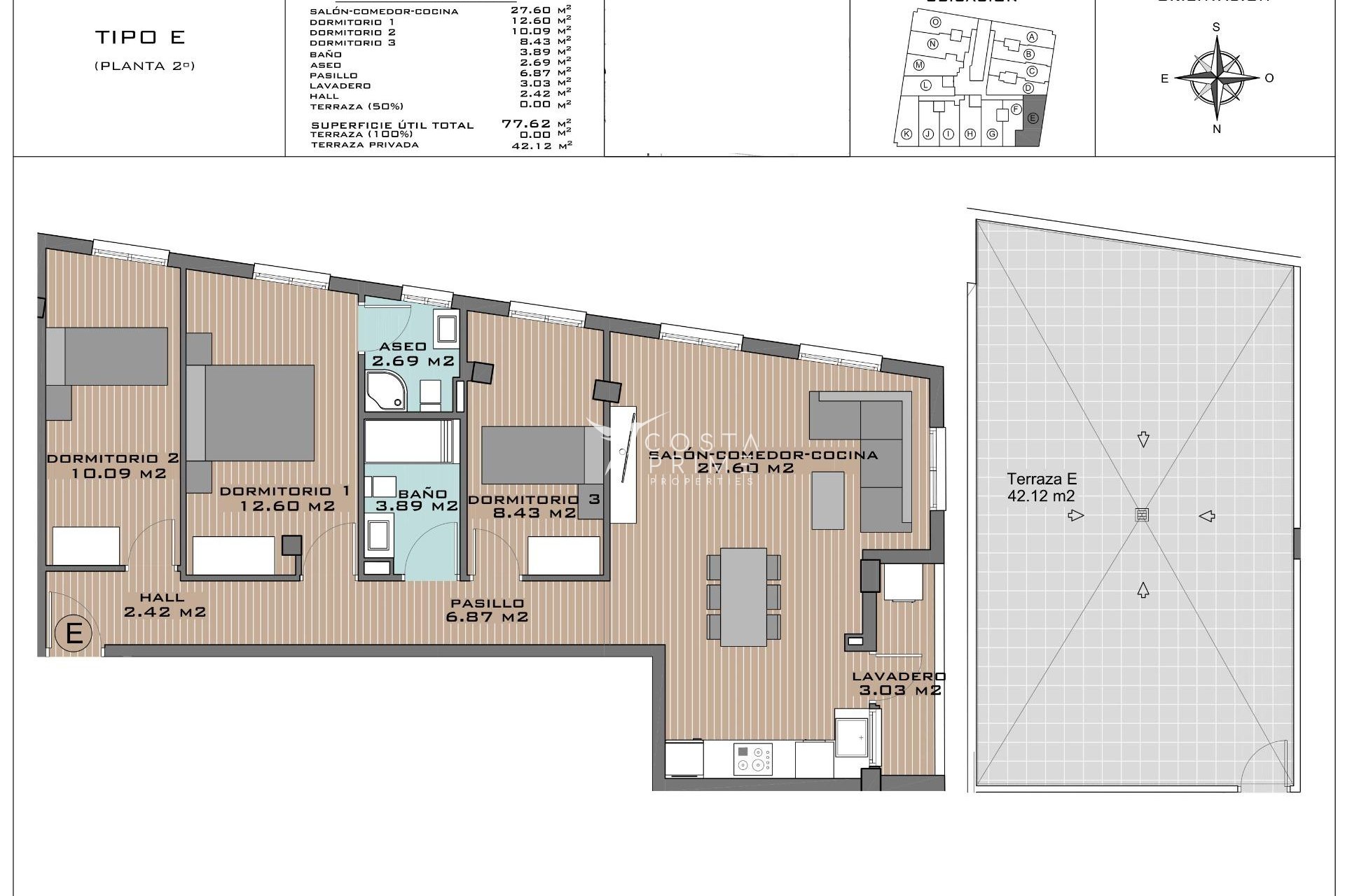 New build - Penthouse - Algorfa