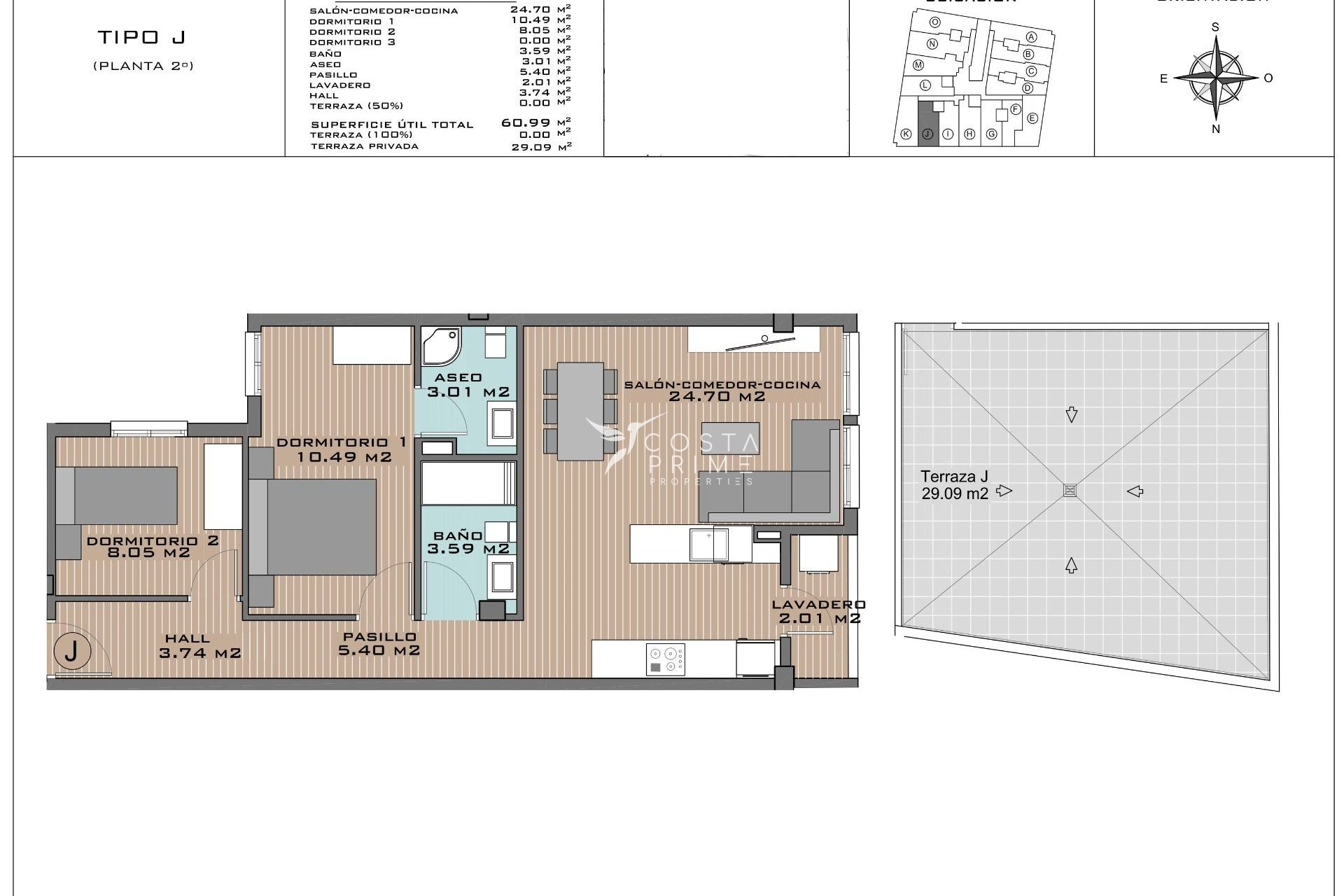 New build - Penthouse - Algorfa