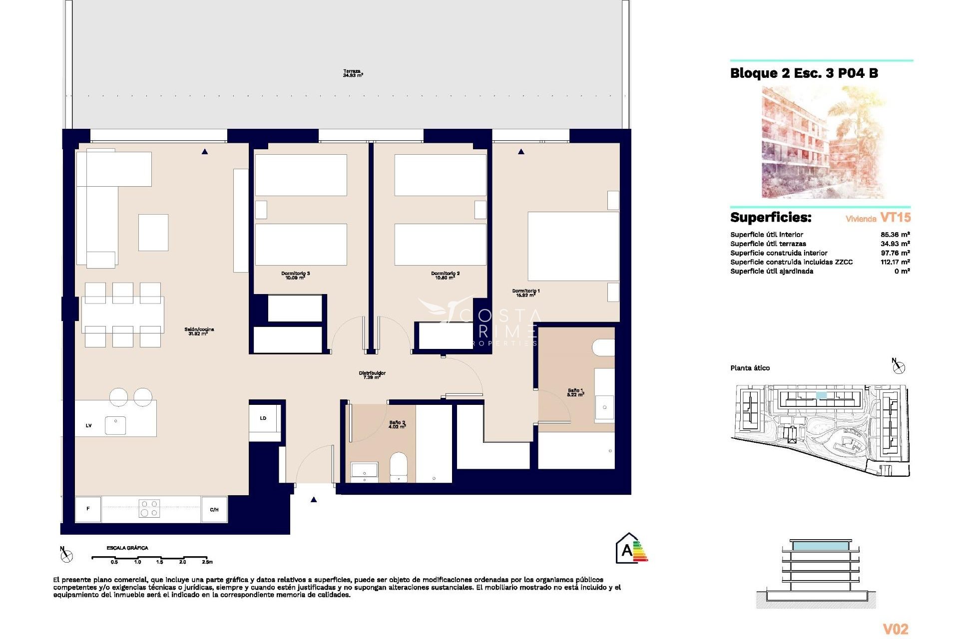 New build - Penthouse - Denia