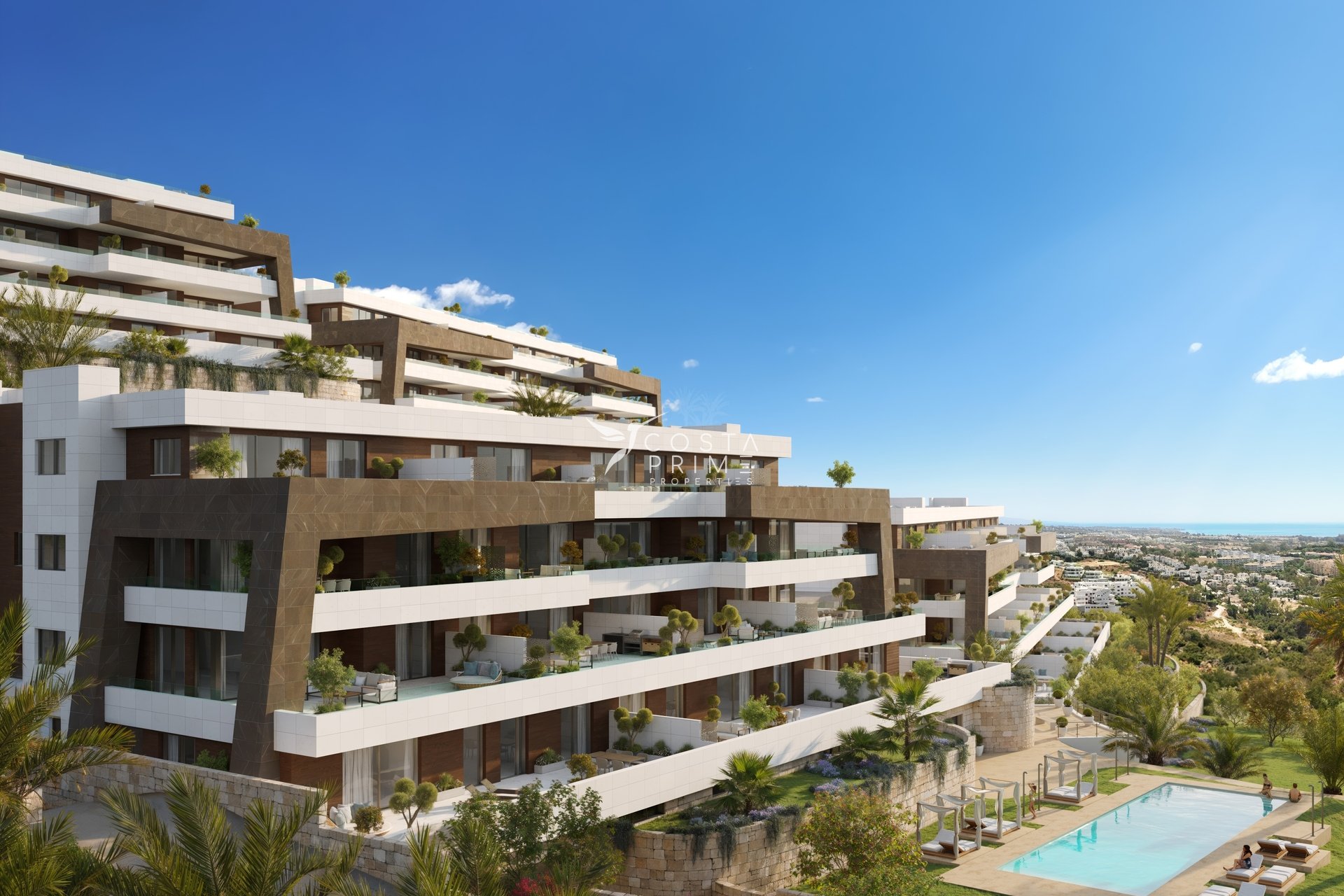 New build - Penthouse - Estepona