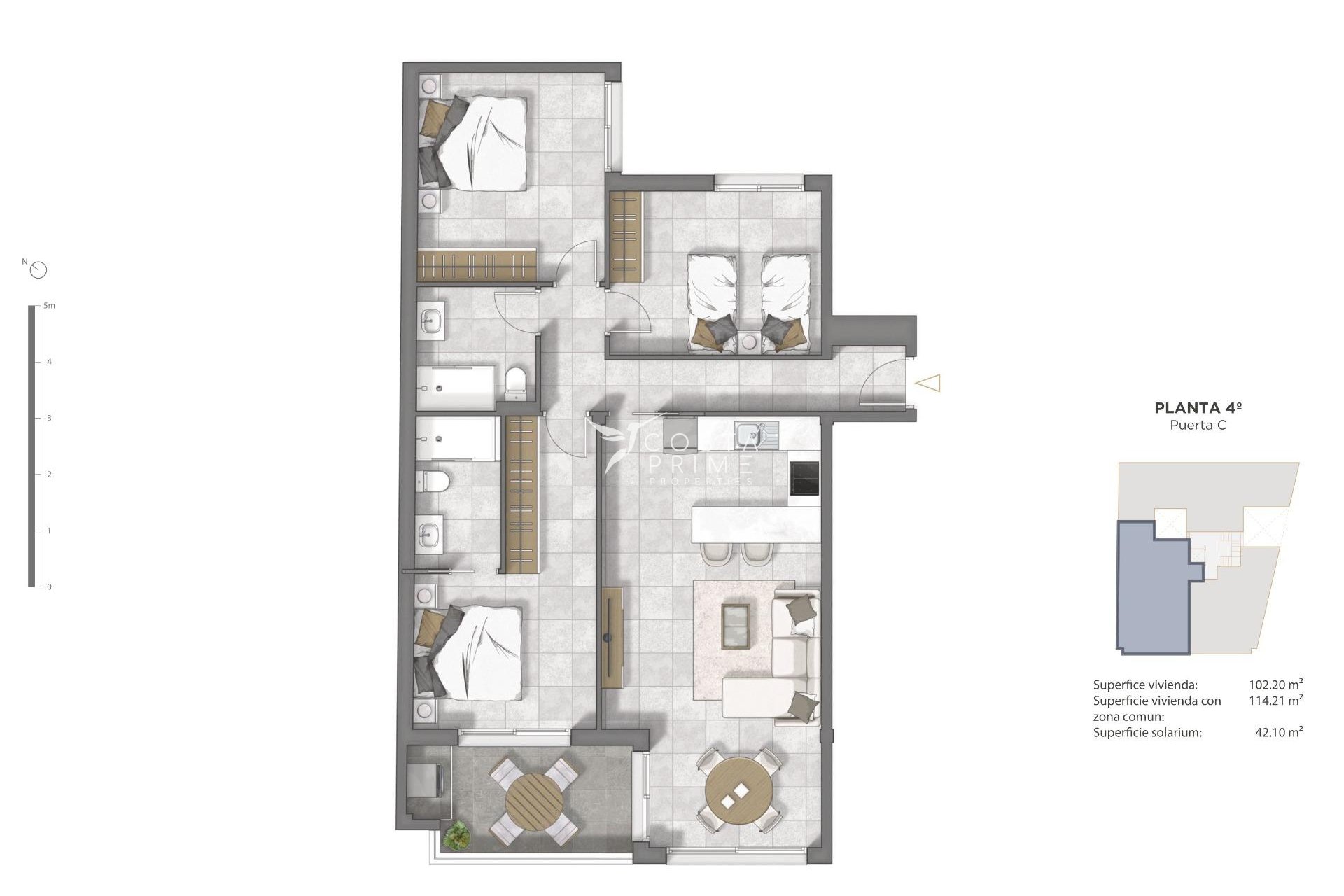 New build - Penthouse - Guardamar del Segura