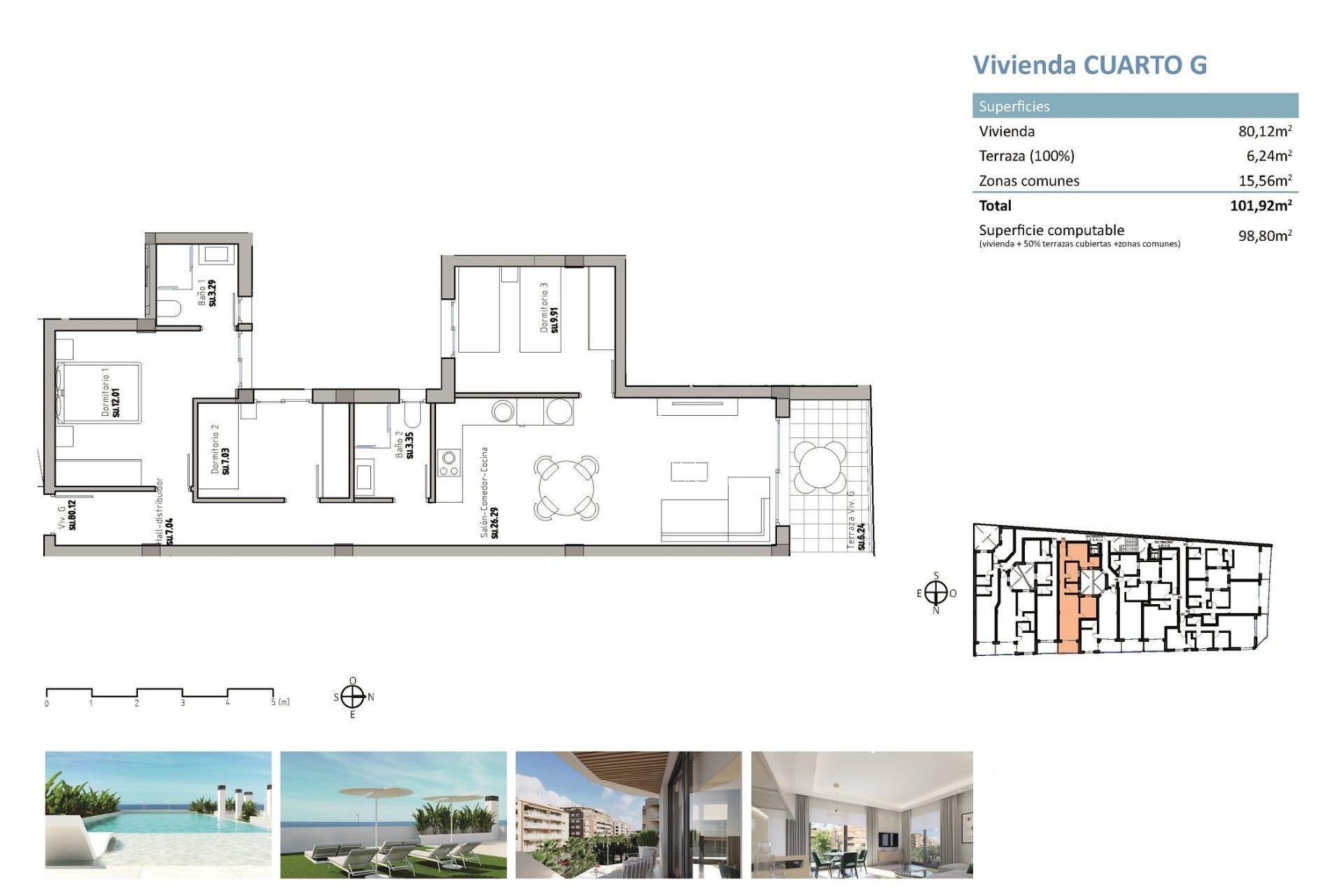 New build - Penthouse - Guardamar del Segura