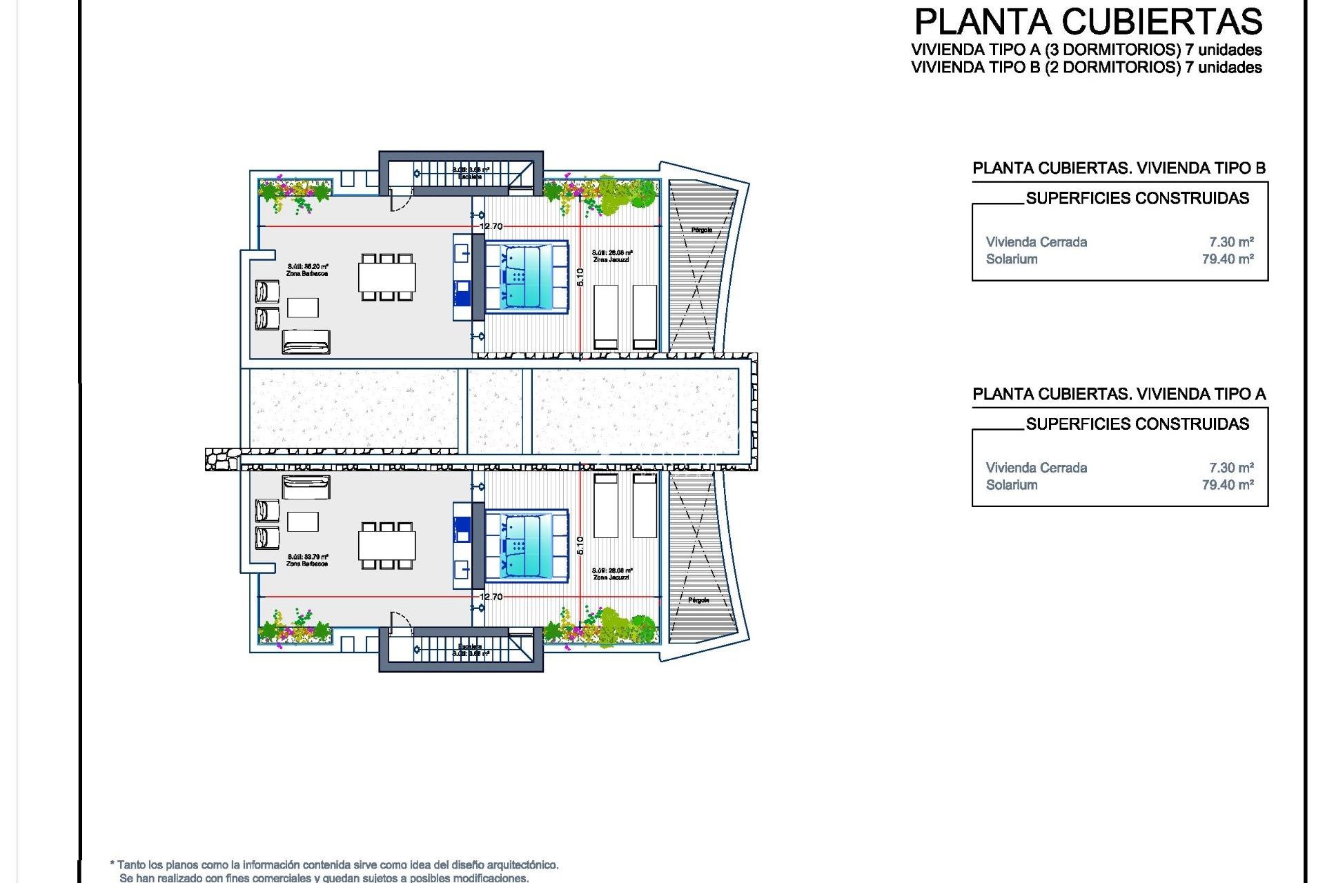 New build - Penthouse - La Manga Club