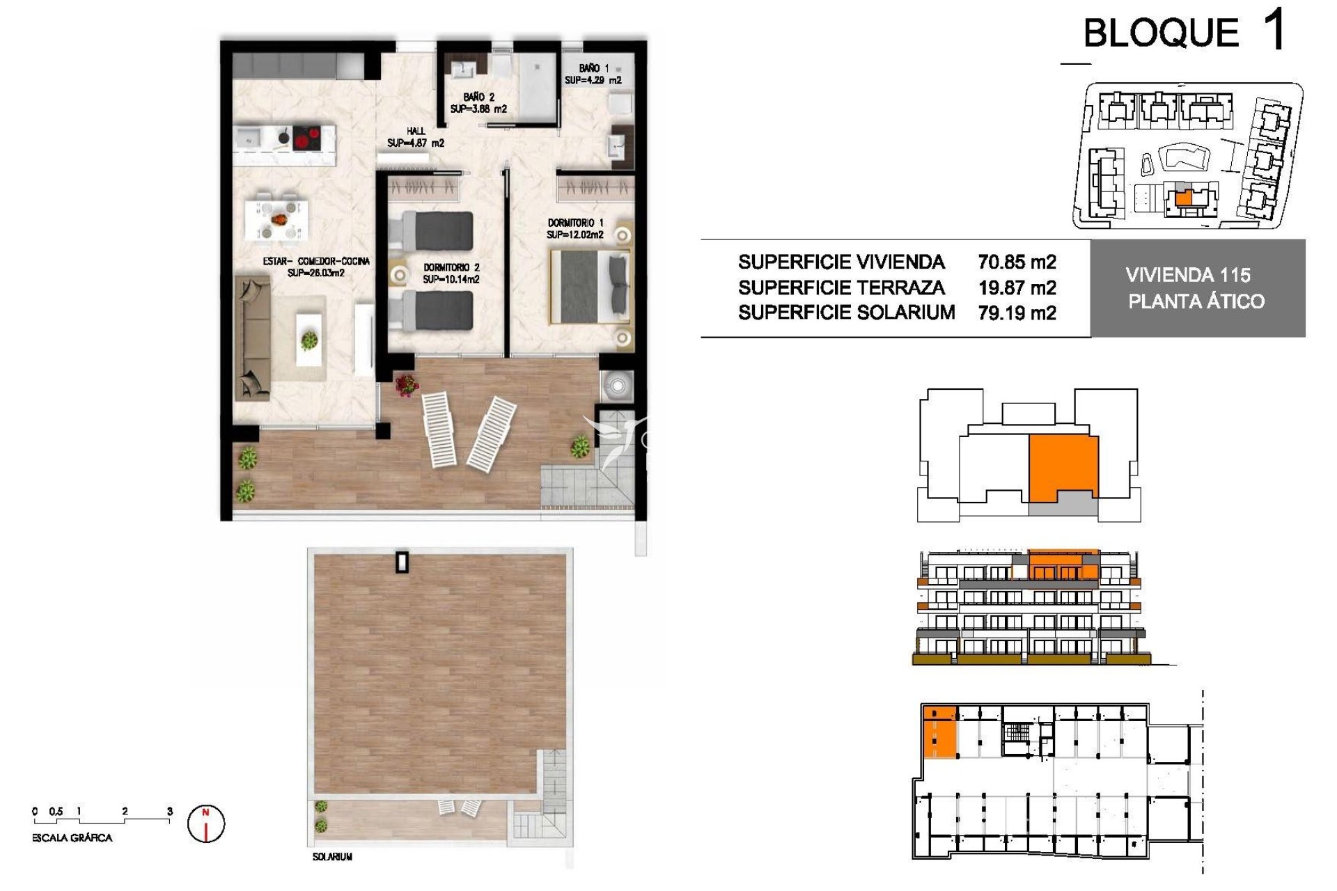 New build - Penthouse - Orihuela Costa