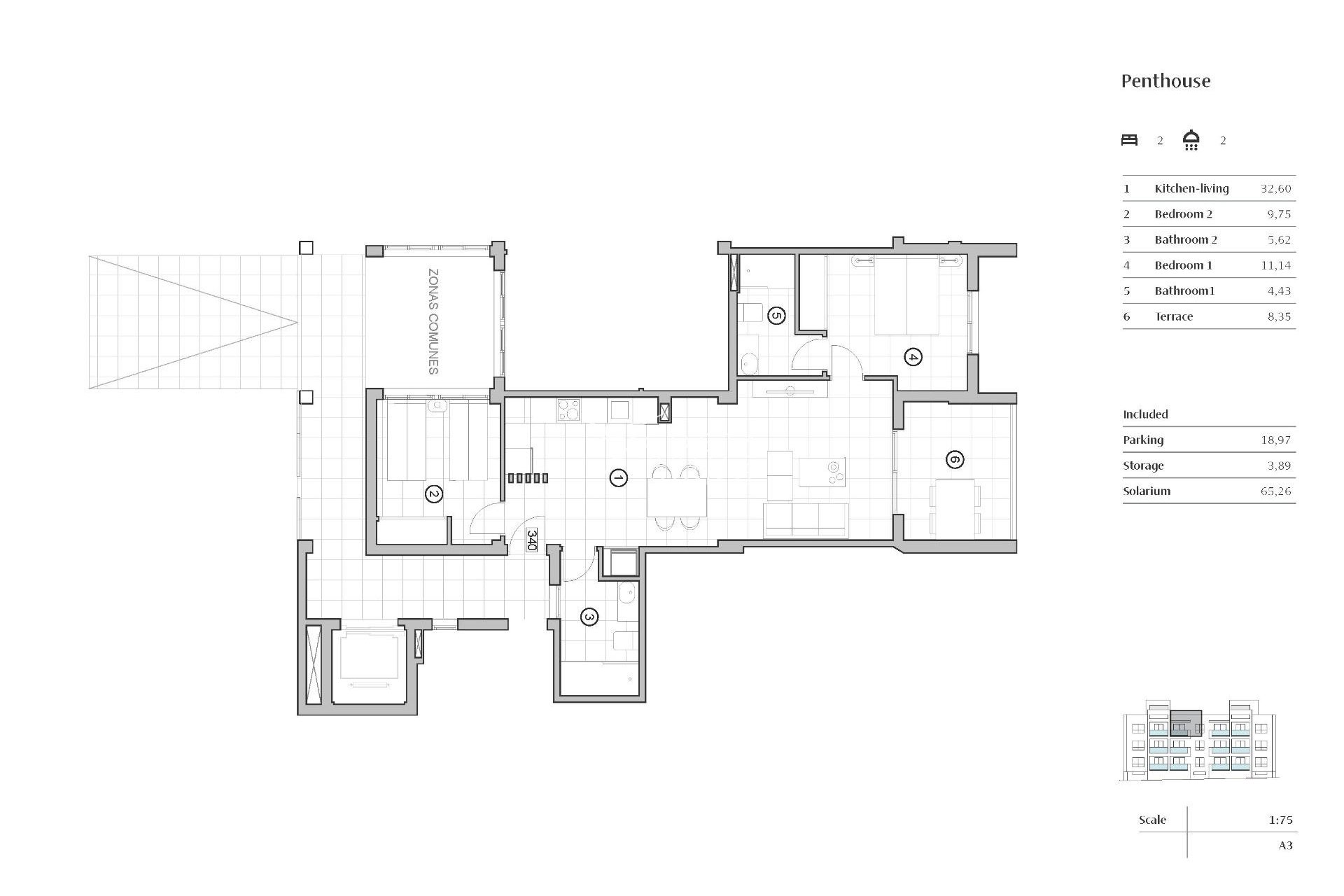 New build - Penthouse - Orihuela Costa