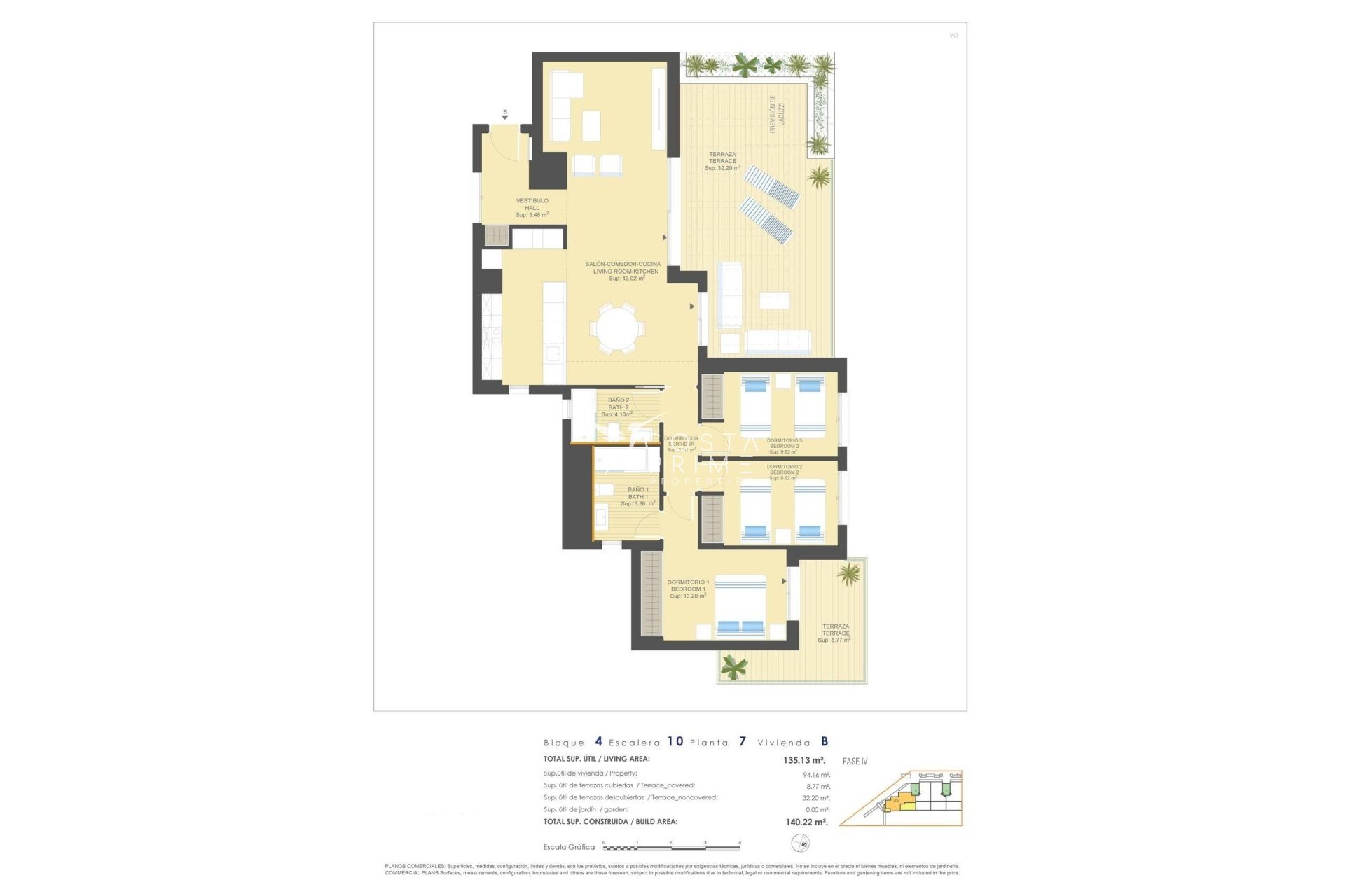 New build - Penthouse - Orihuela Costa