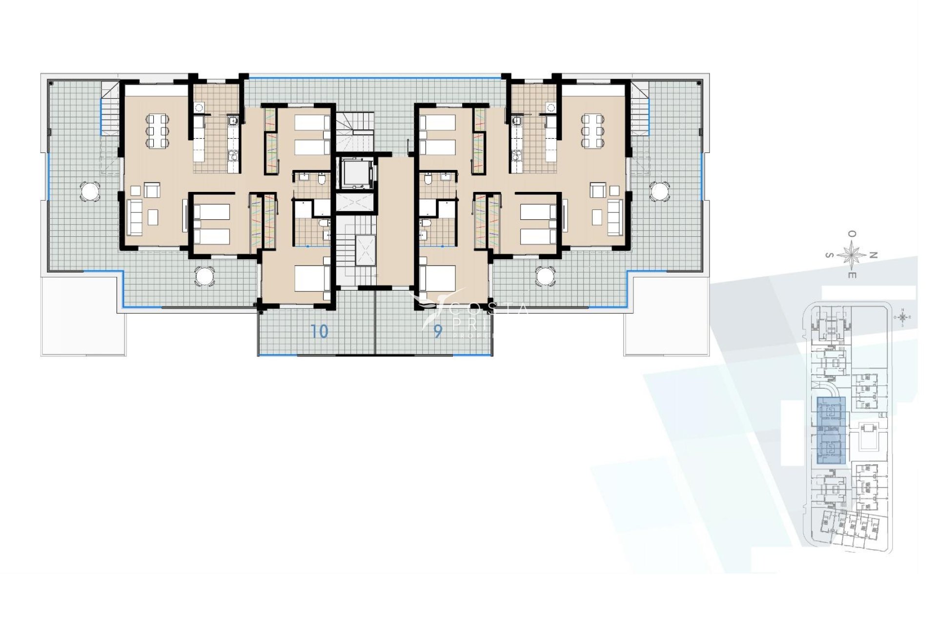 New build - Penthouse - Pilar de la Horadada