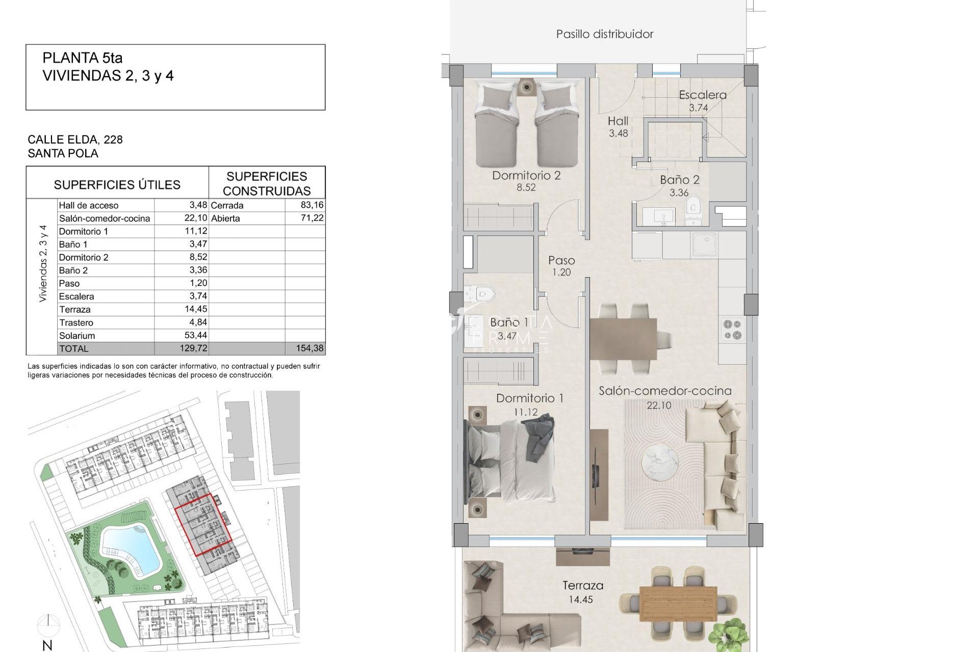 New build - Penthouse - Santa Pola