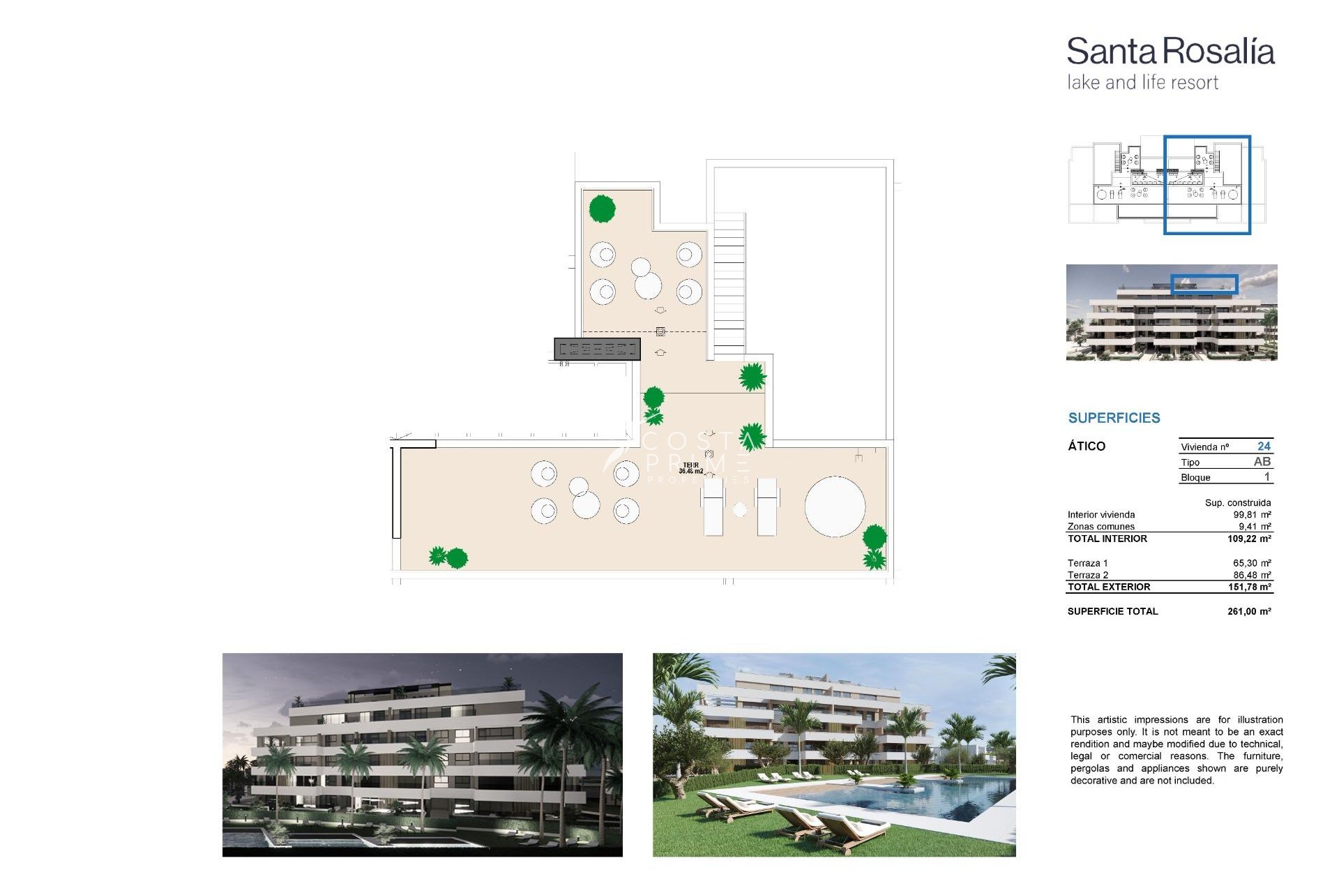 New build - Penthouse - Torre Pacheco