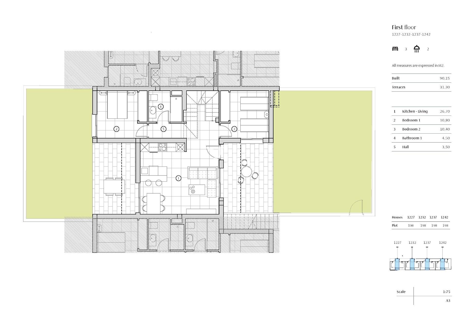 New build - Townhouse / Semi - Algorfa