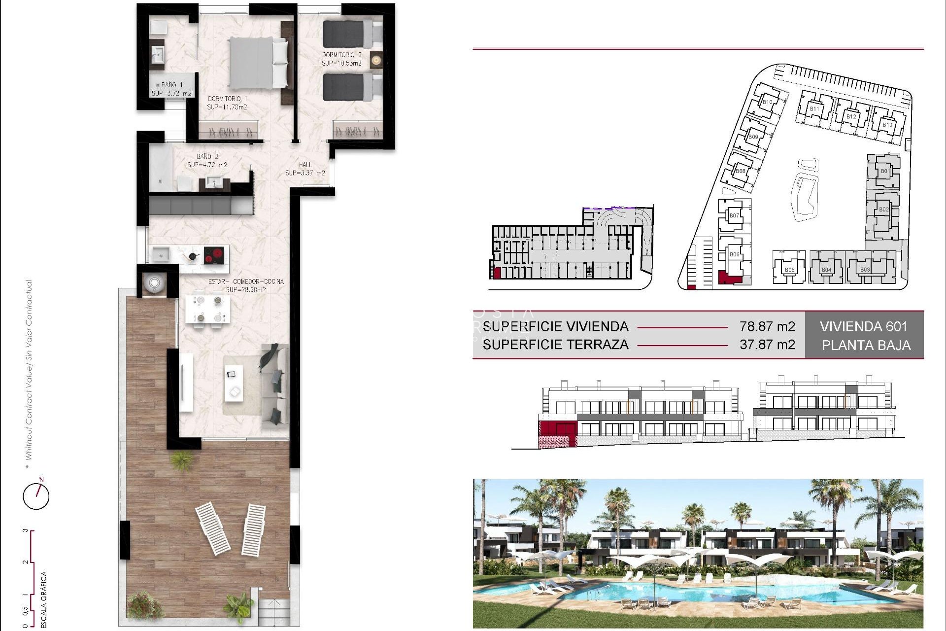 New build - Townhouse / Semi - Ciudad Quesada