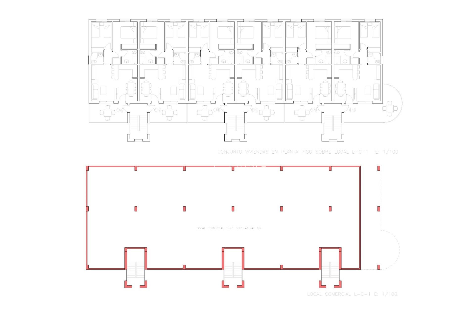 New build - Townhouse / Semi - Fuente Álamo