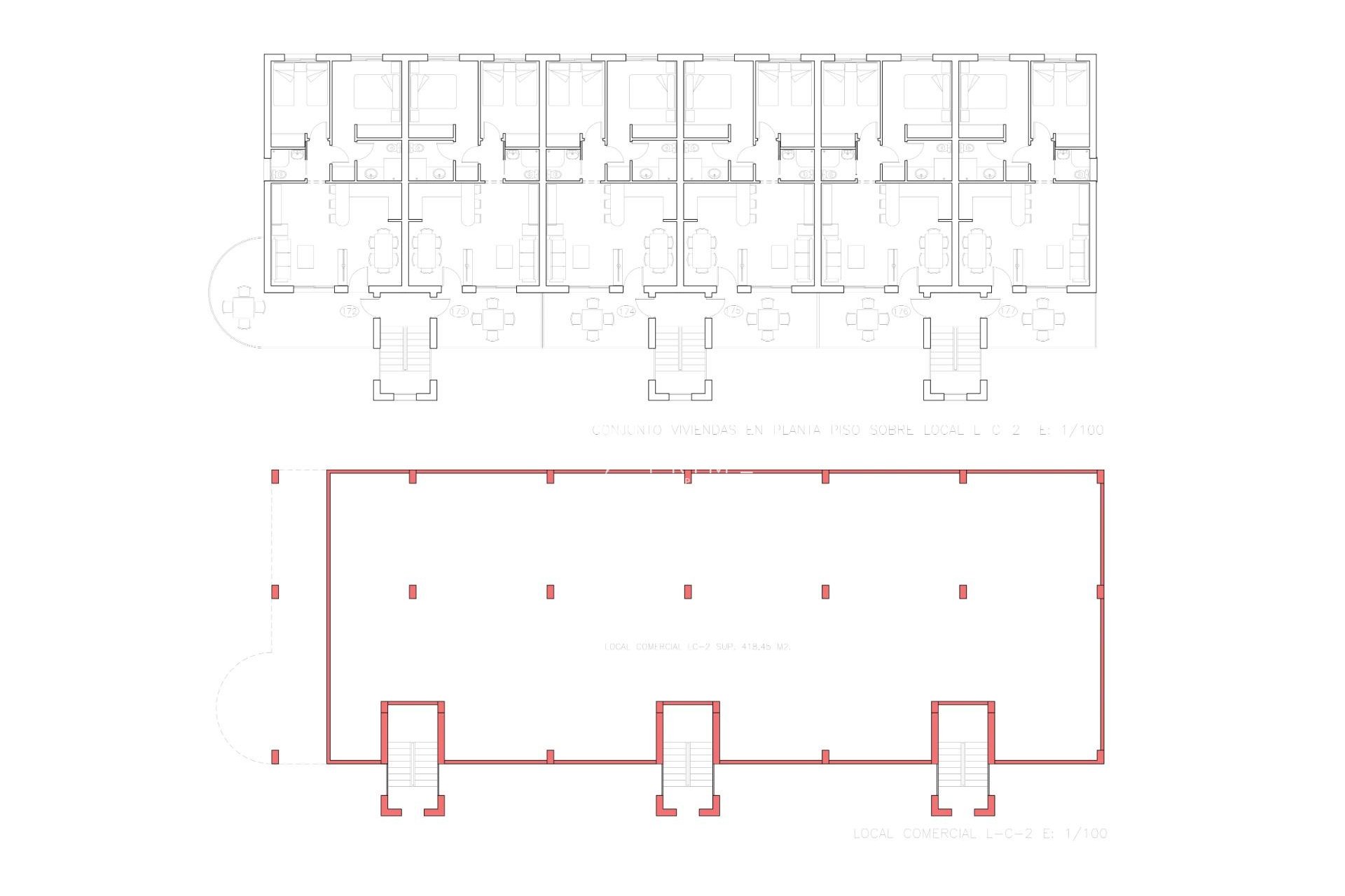 New build - Townhouse / Semi - Fuente Álamo