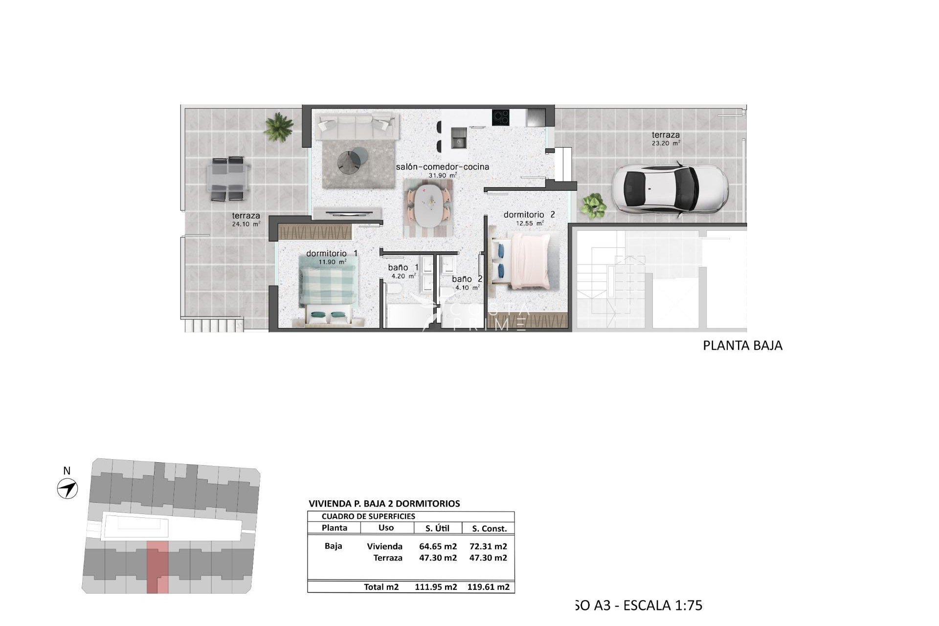 New build - Townhouse / Semi - Pilar de la Horadada