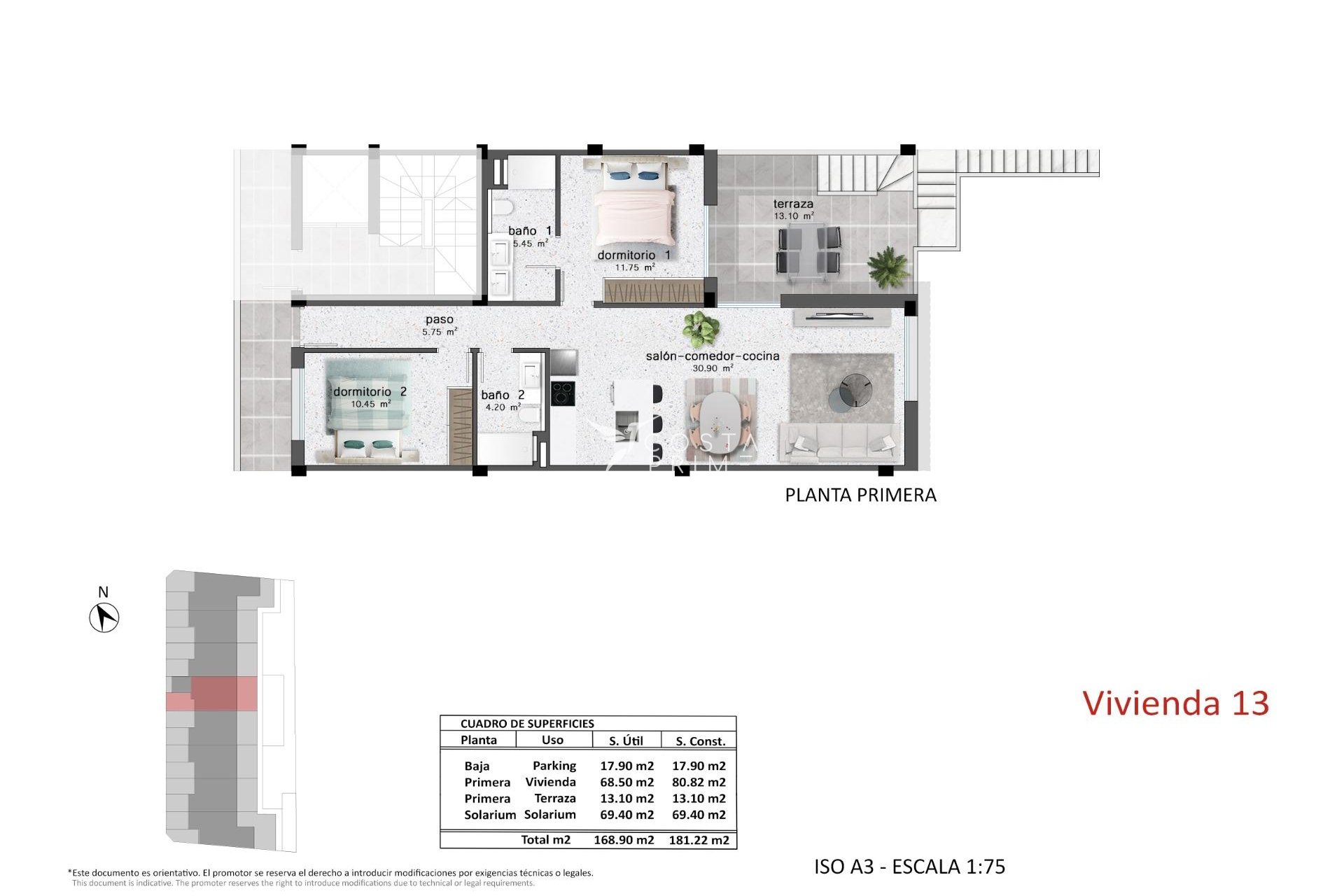 New build - Townhouse / Semi - Pilar de la Horadada