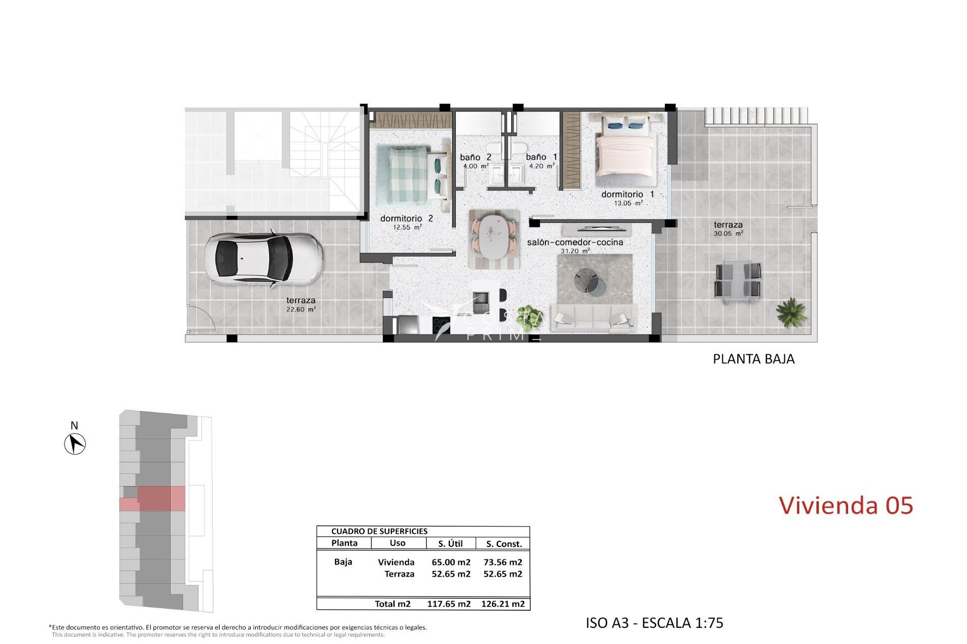 New build - Townhouse / Semi - Pilar de la Horadada