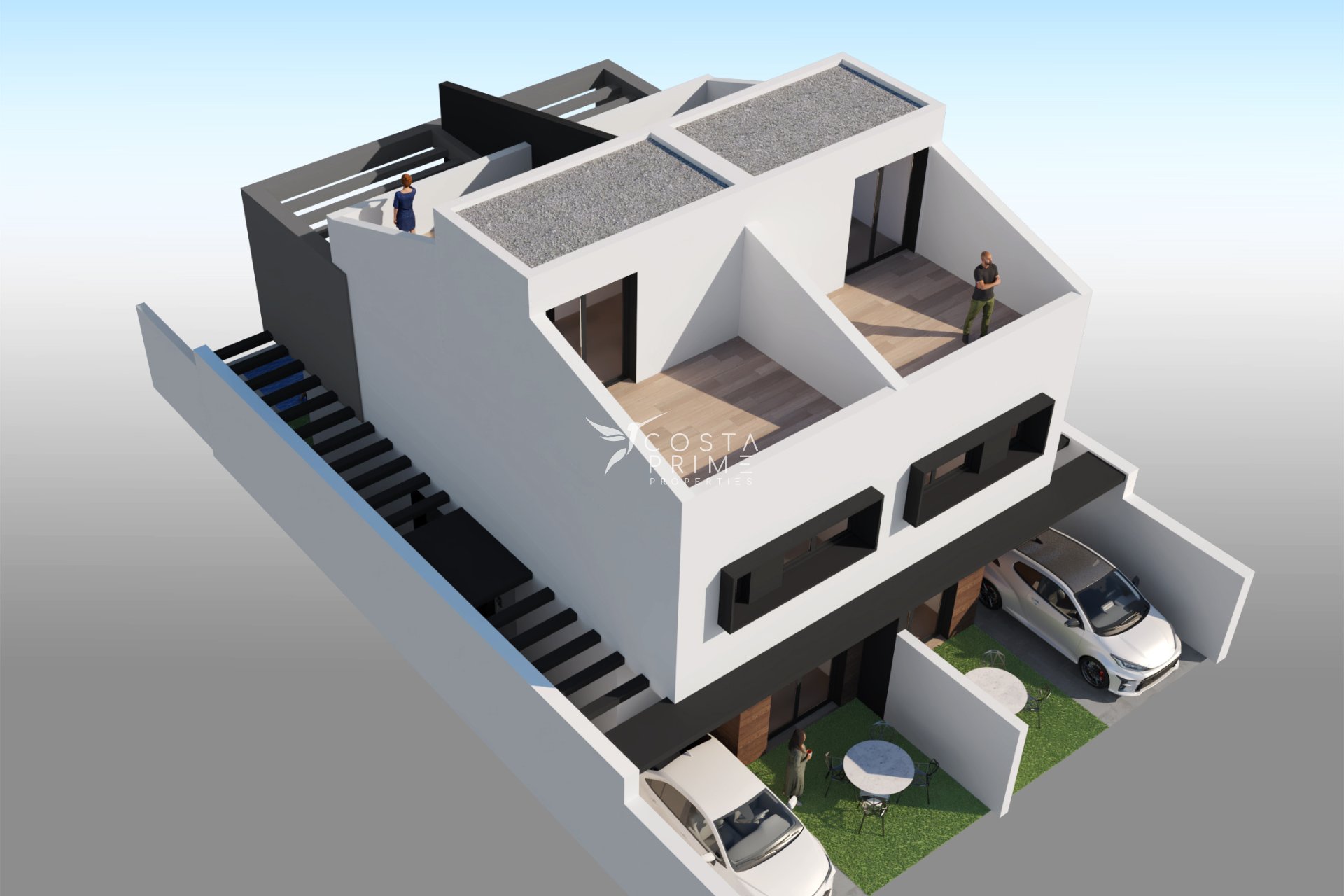 New build - Townhouse / Semi - San Javier