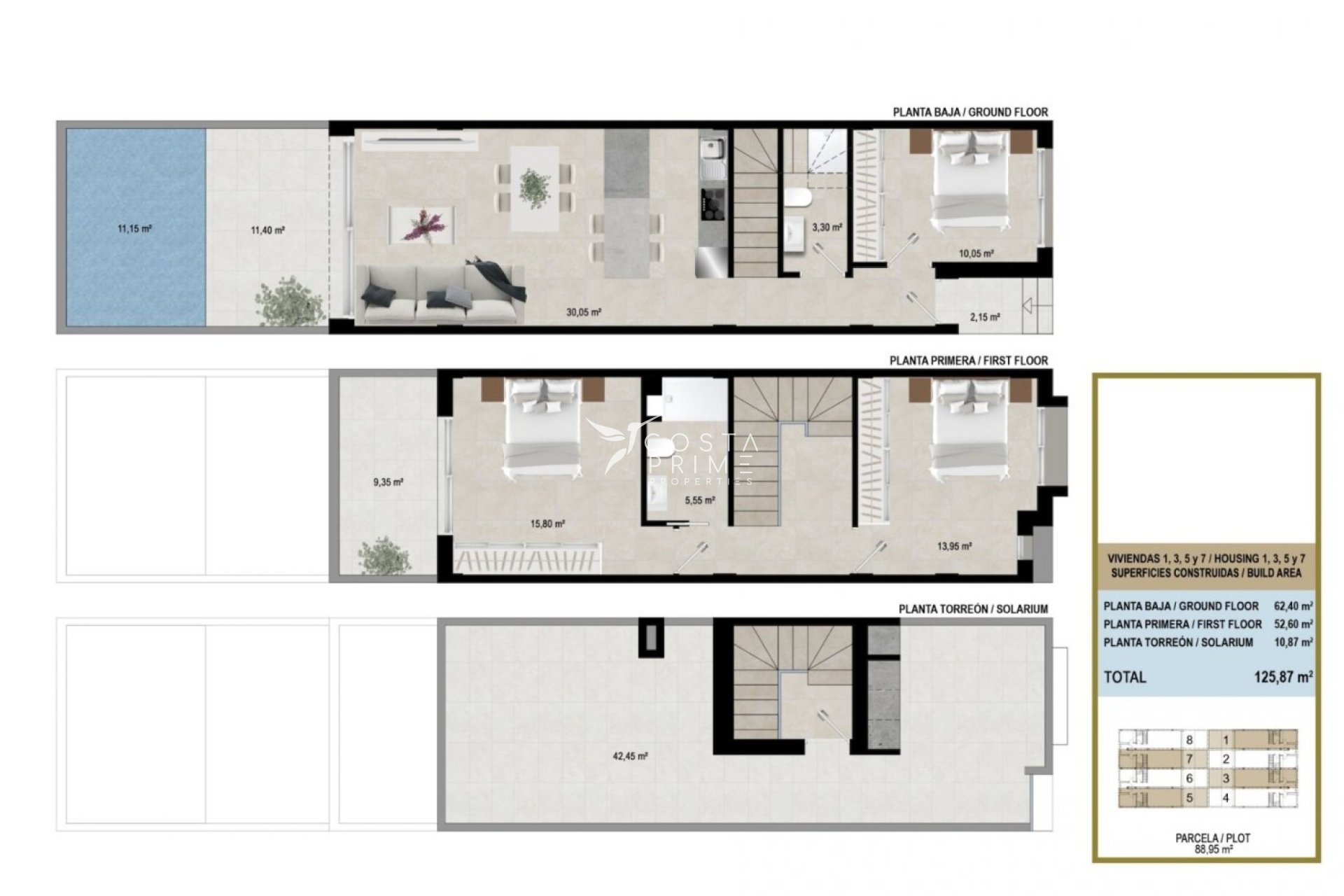 New build - Townhouse / Semi - San Javier