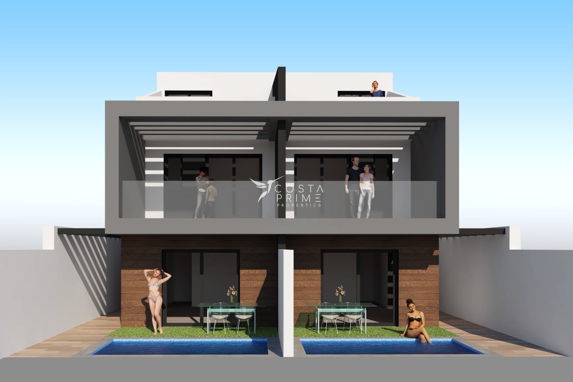 New build - Townhouse / Semi - San Javier