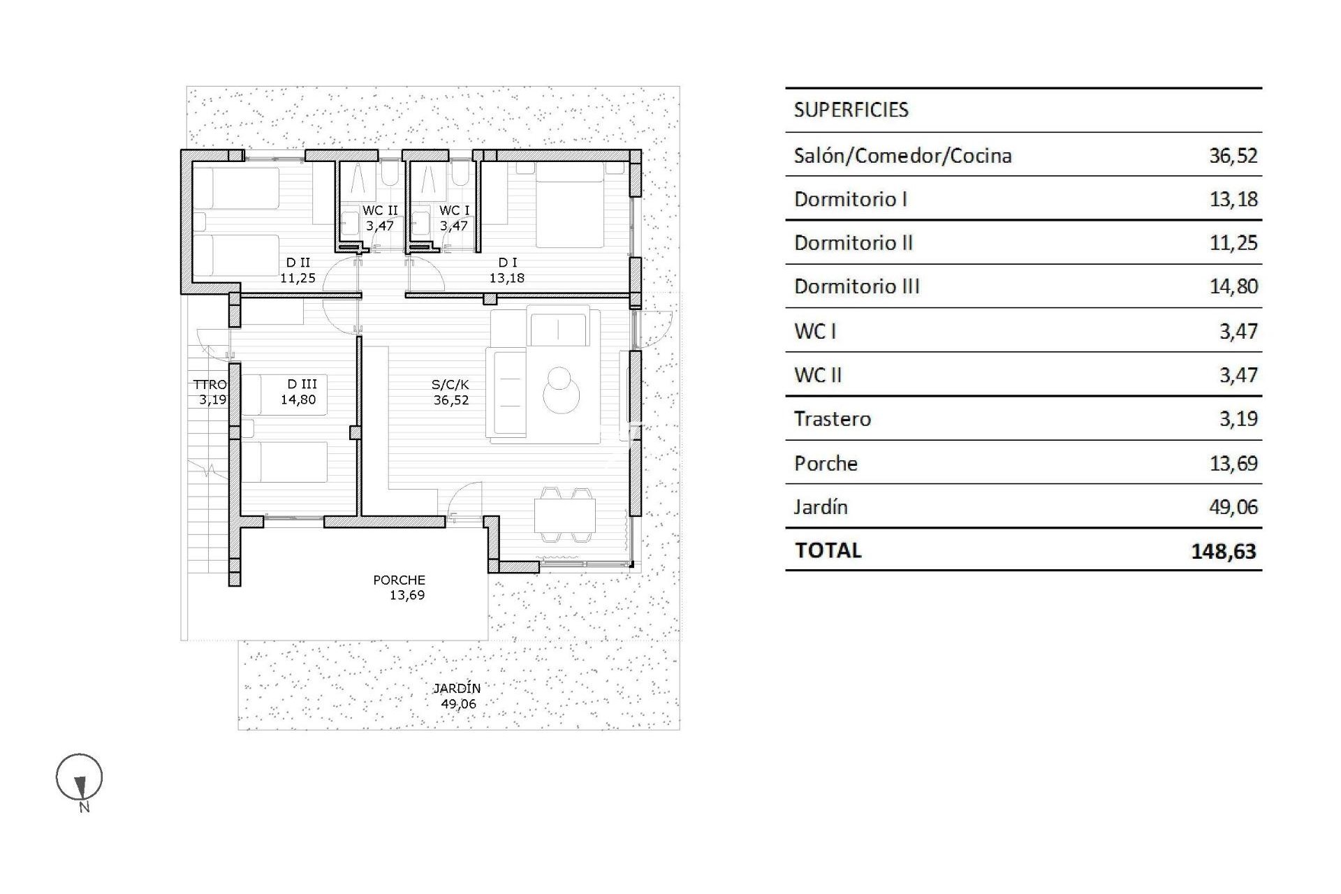 New build - Townhouse / Semi - San Miguel de Salinas