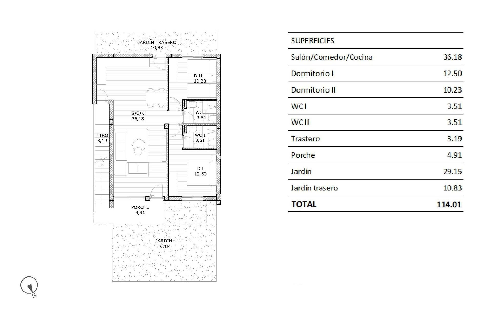 New build - Townhouse / Semi - San Miguel de Salinas