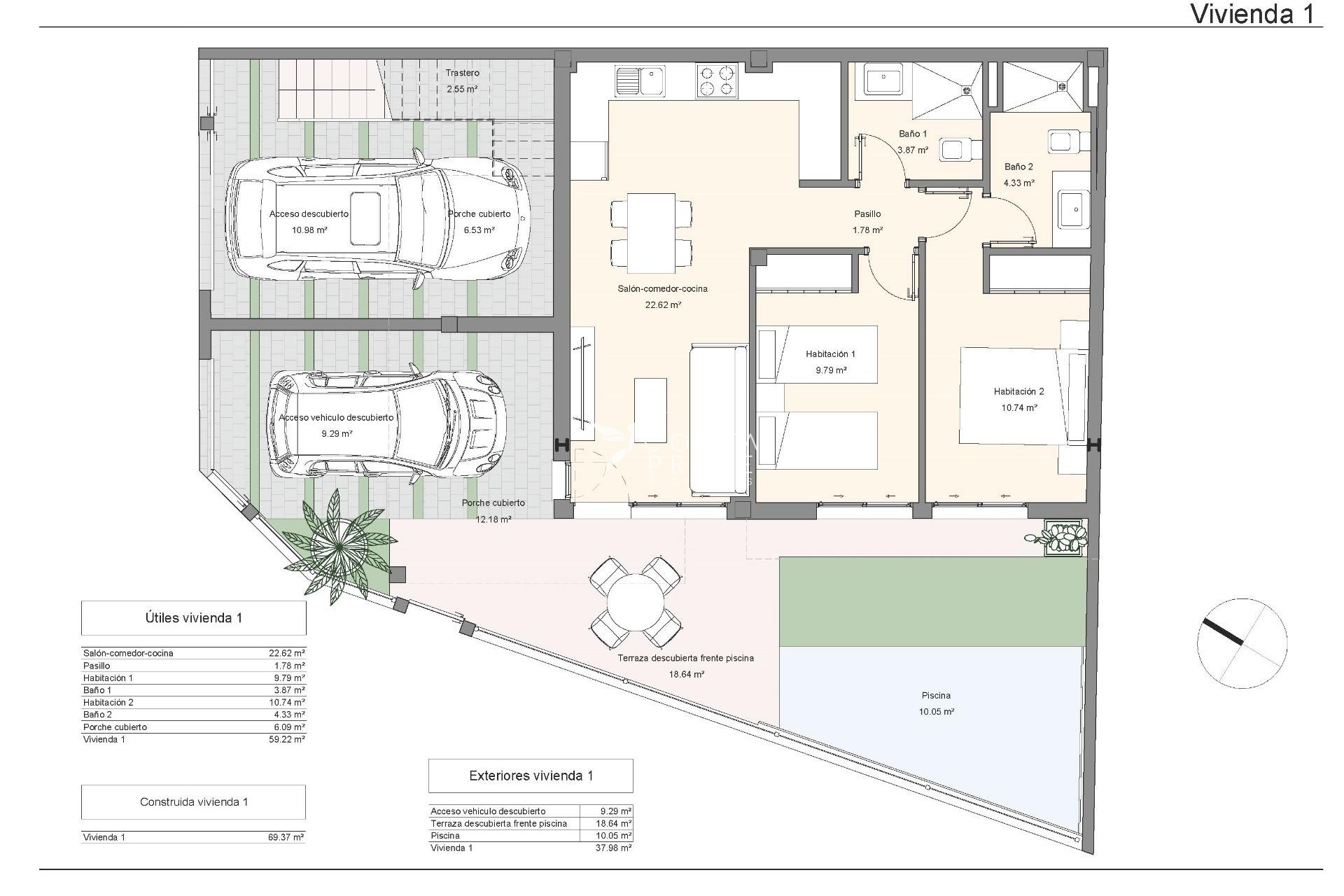 New build - Townhouse / Semi - San Pedro del Pinatar