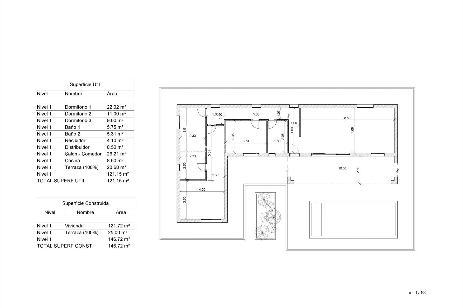 New build - Villa  - Pinoso