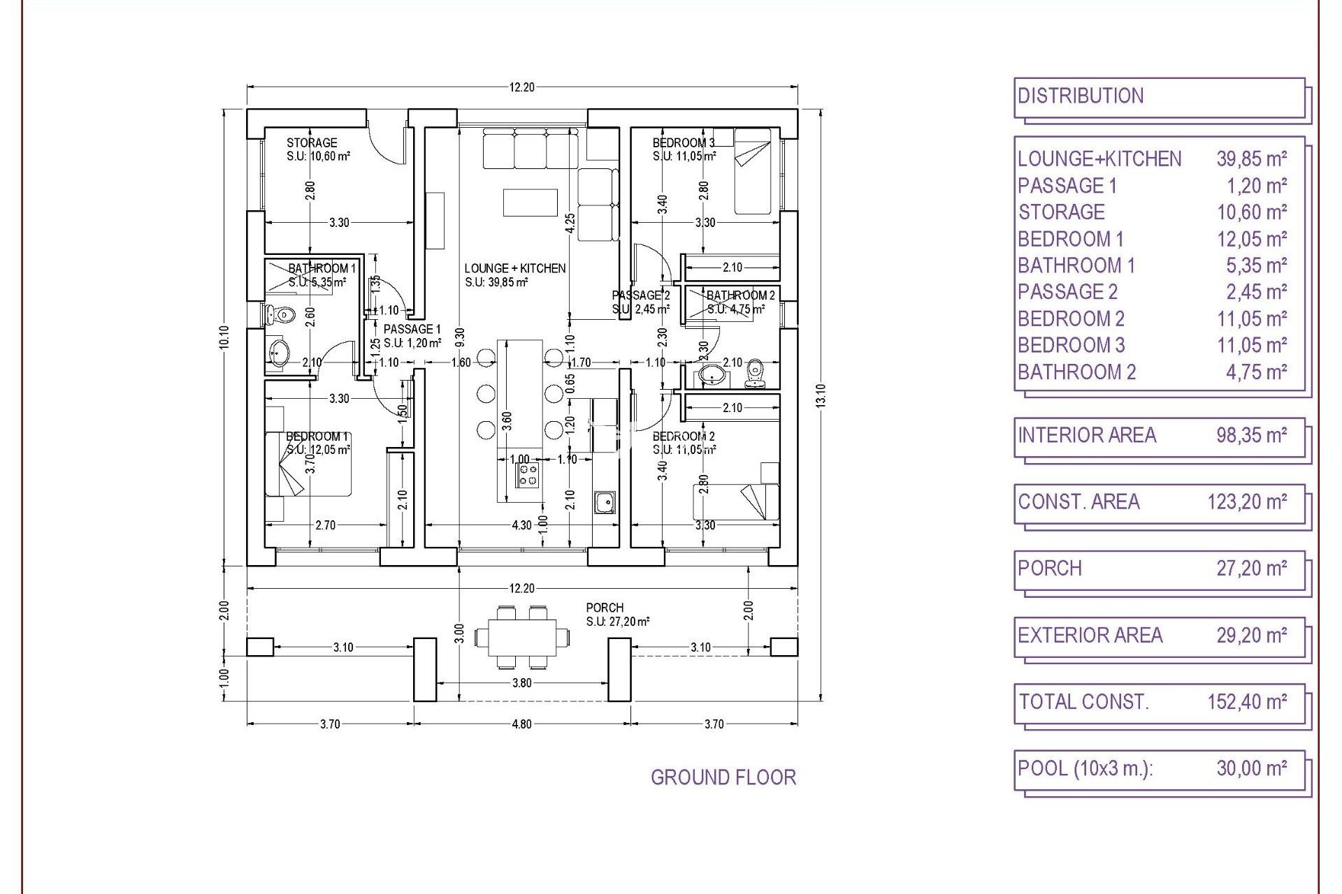 New build - Villa  - Pinoso