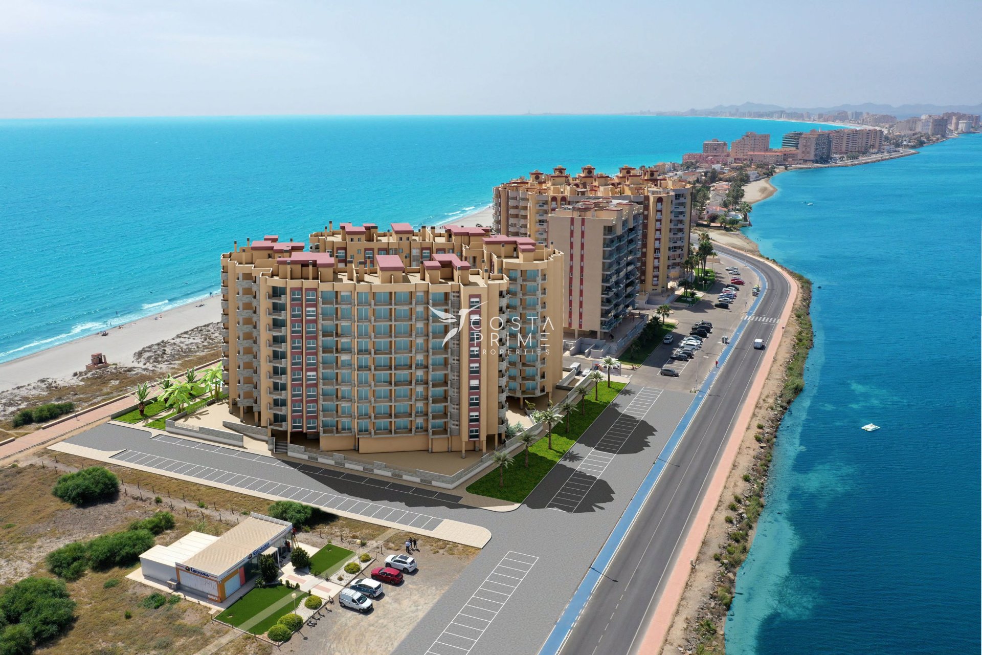 Nowy budynek - Daszek - La Manga del Mar Menor