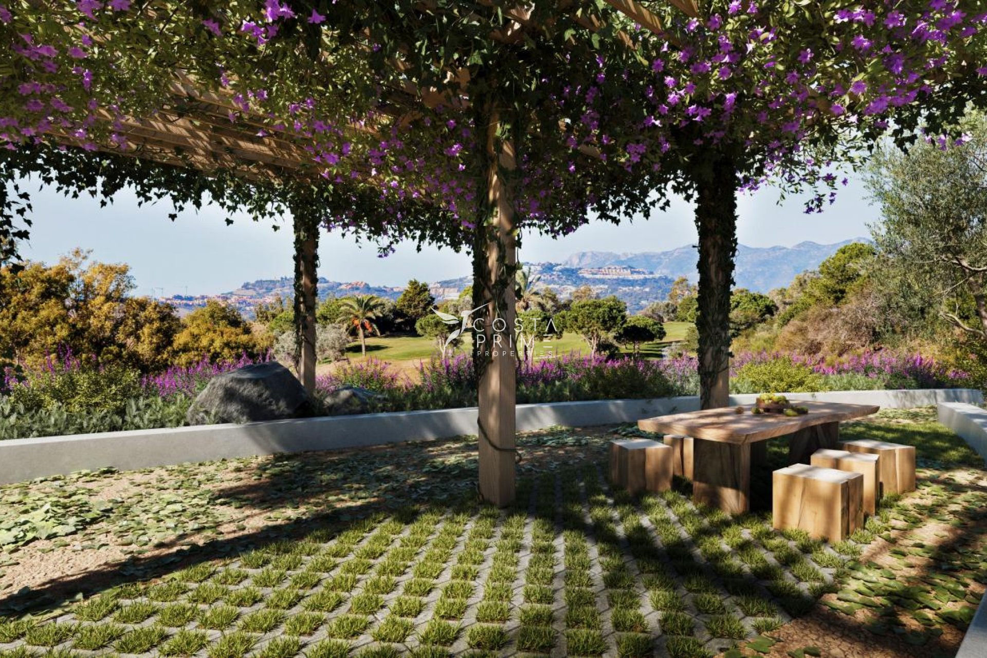 Nowy budynek - Daszek - Las Lagunas de Mijas