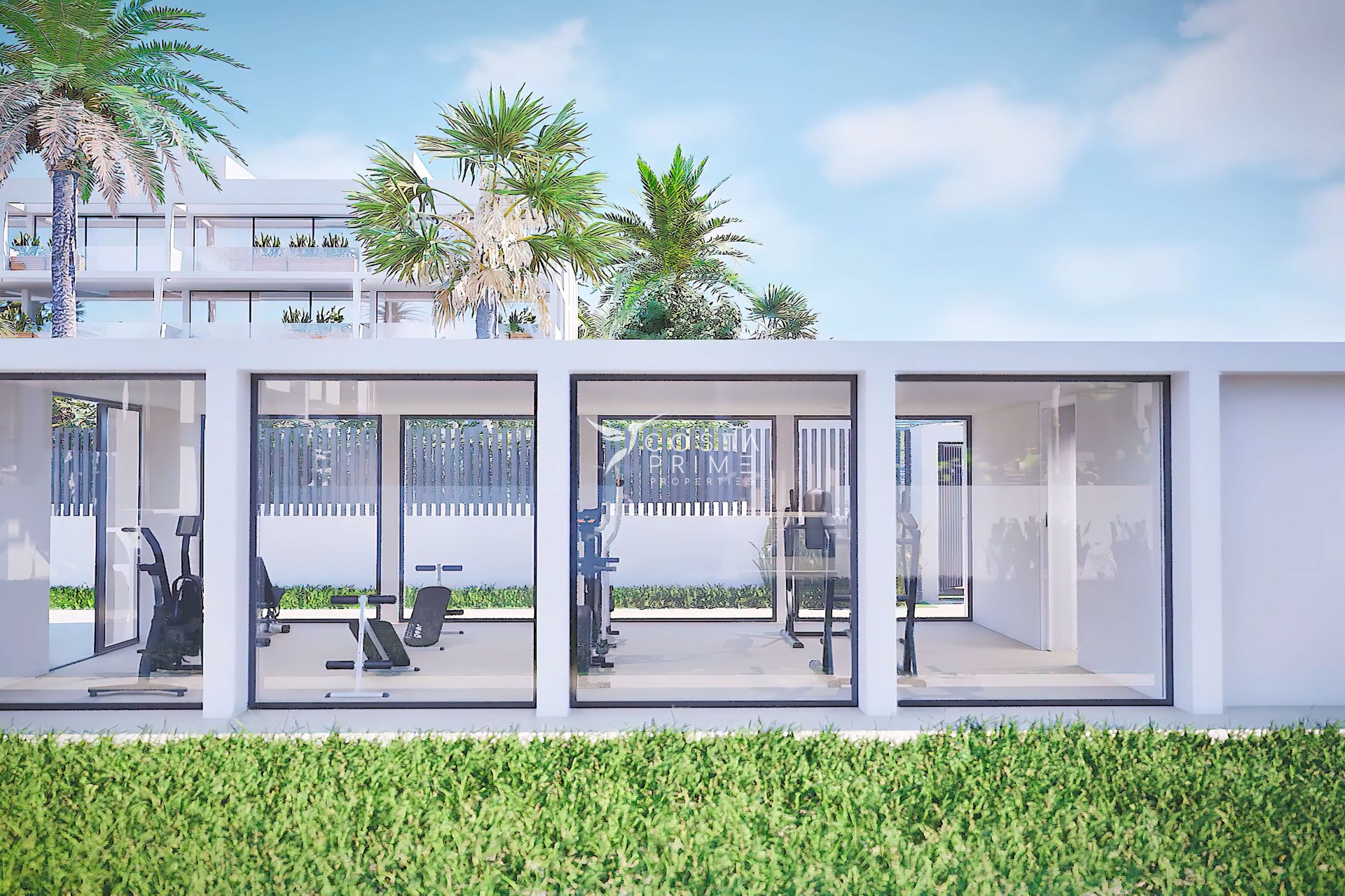 Nowy budynek - Daszek - Mar de Cristal