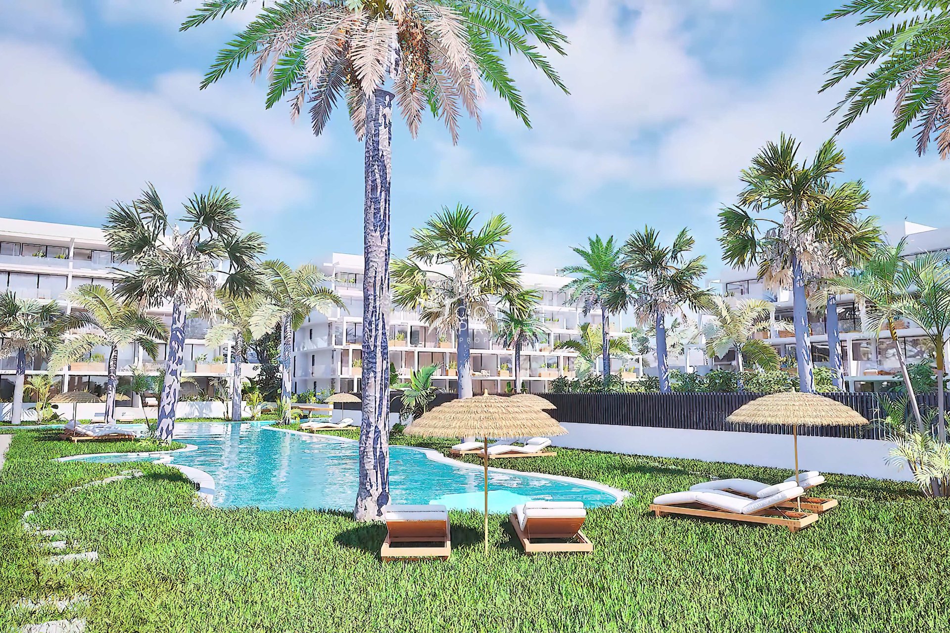 Nowy budynek - Daszek - Mar de Cristal