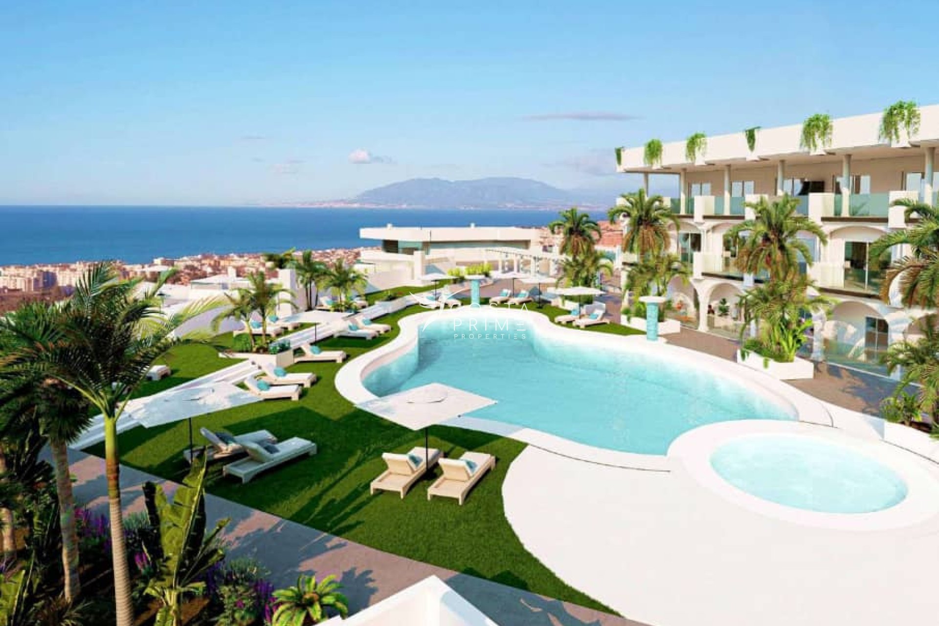 Nowy budynek - Daszek - Torre de Benagalbón