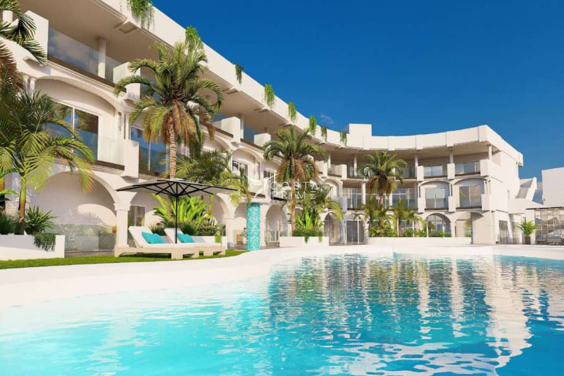 Nowy budynek - Daszek - Torre de Benagalbón