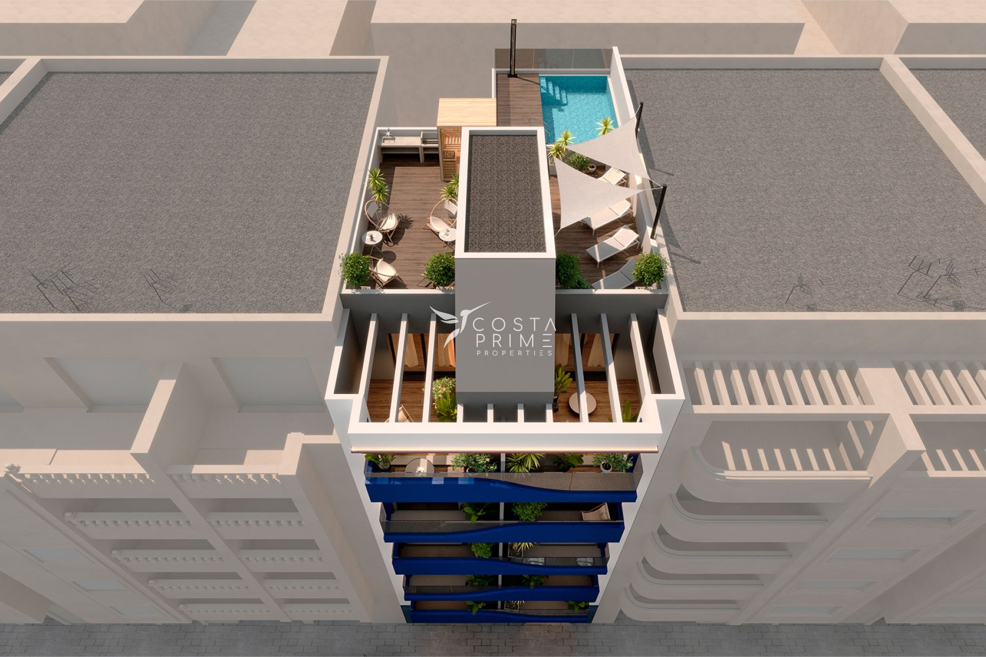 Nowy budynek - Daszek - Torrevieja
