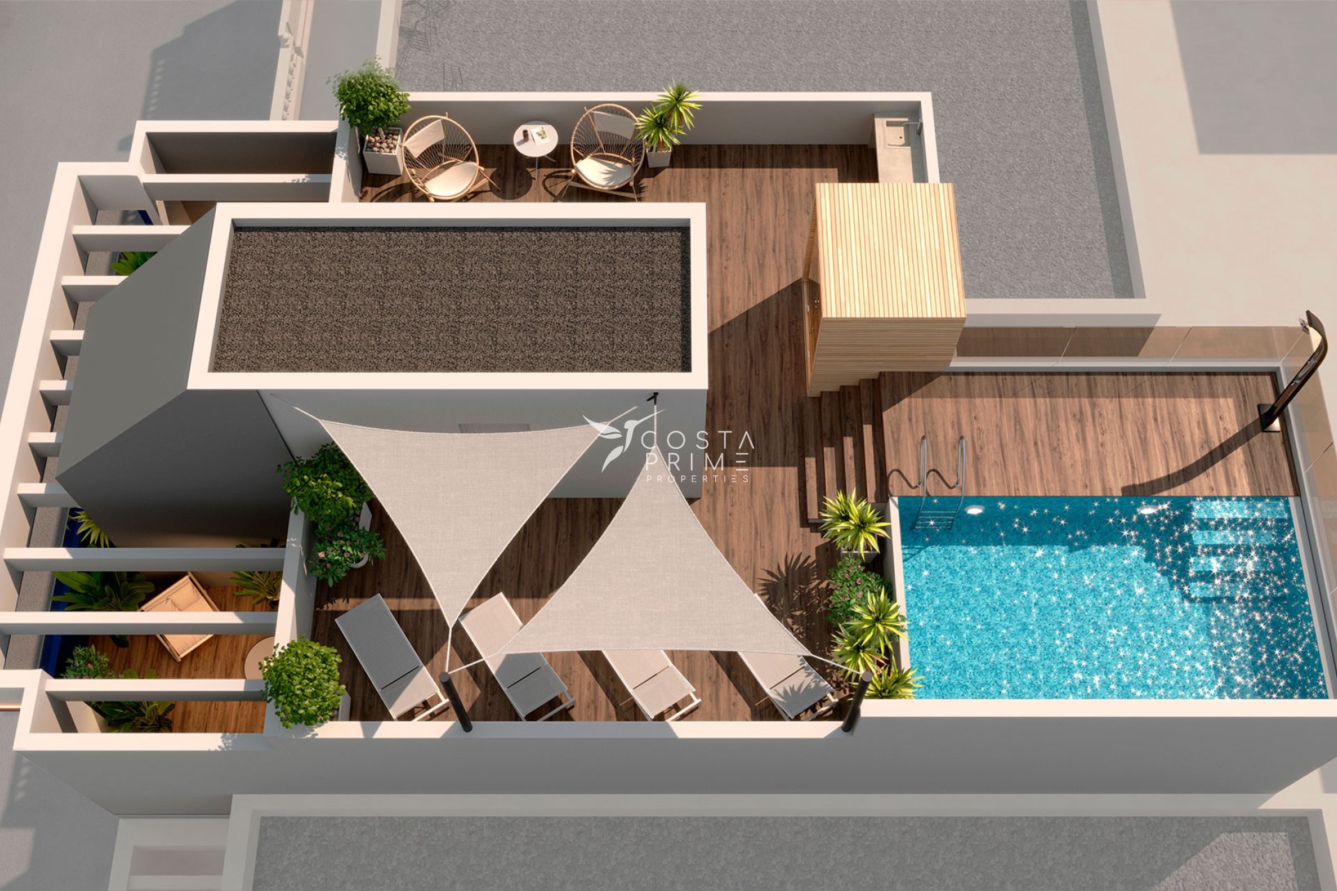 Nowy budynek - Daszek - Torrevieja