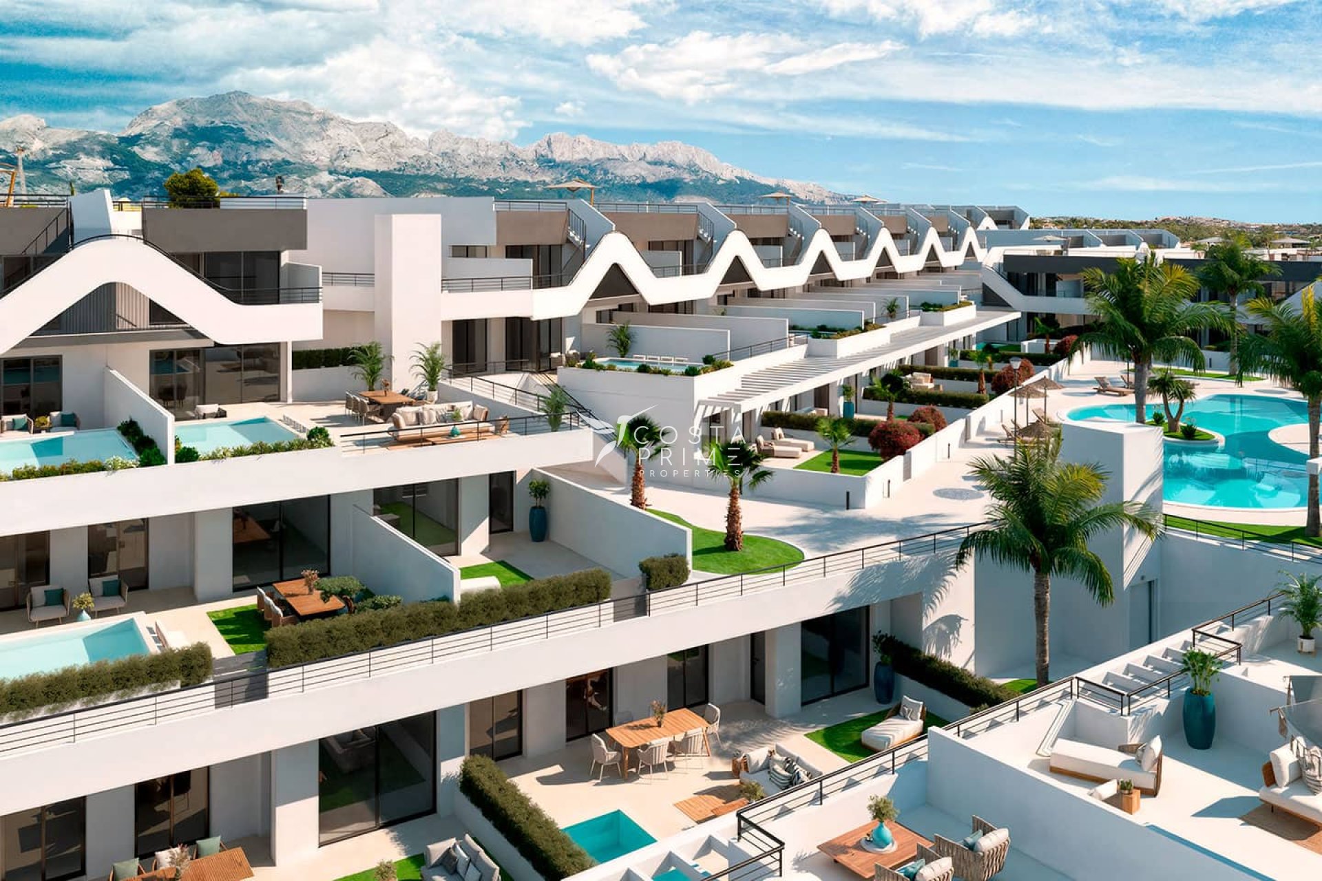 Nowy budynek - Kamienica / bliźniak - Alfas del Pí