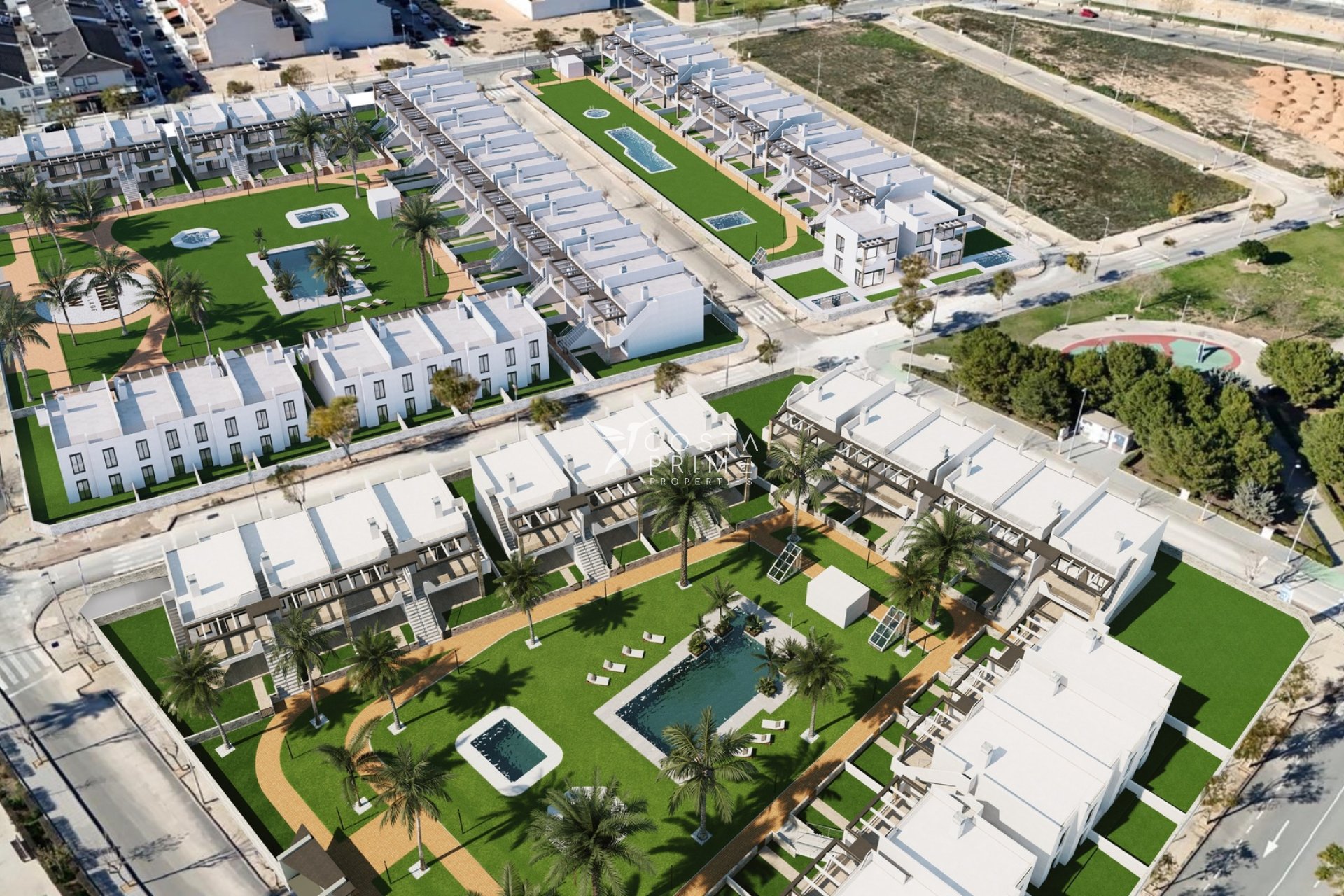 Nowy budynek - Kamienica / bliźniak - Pilar de la Horadada