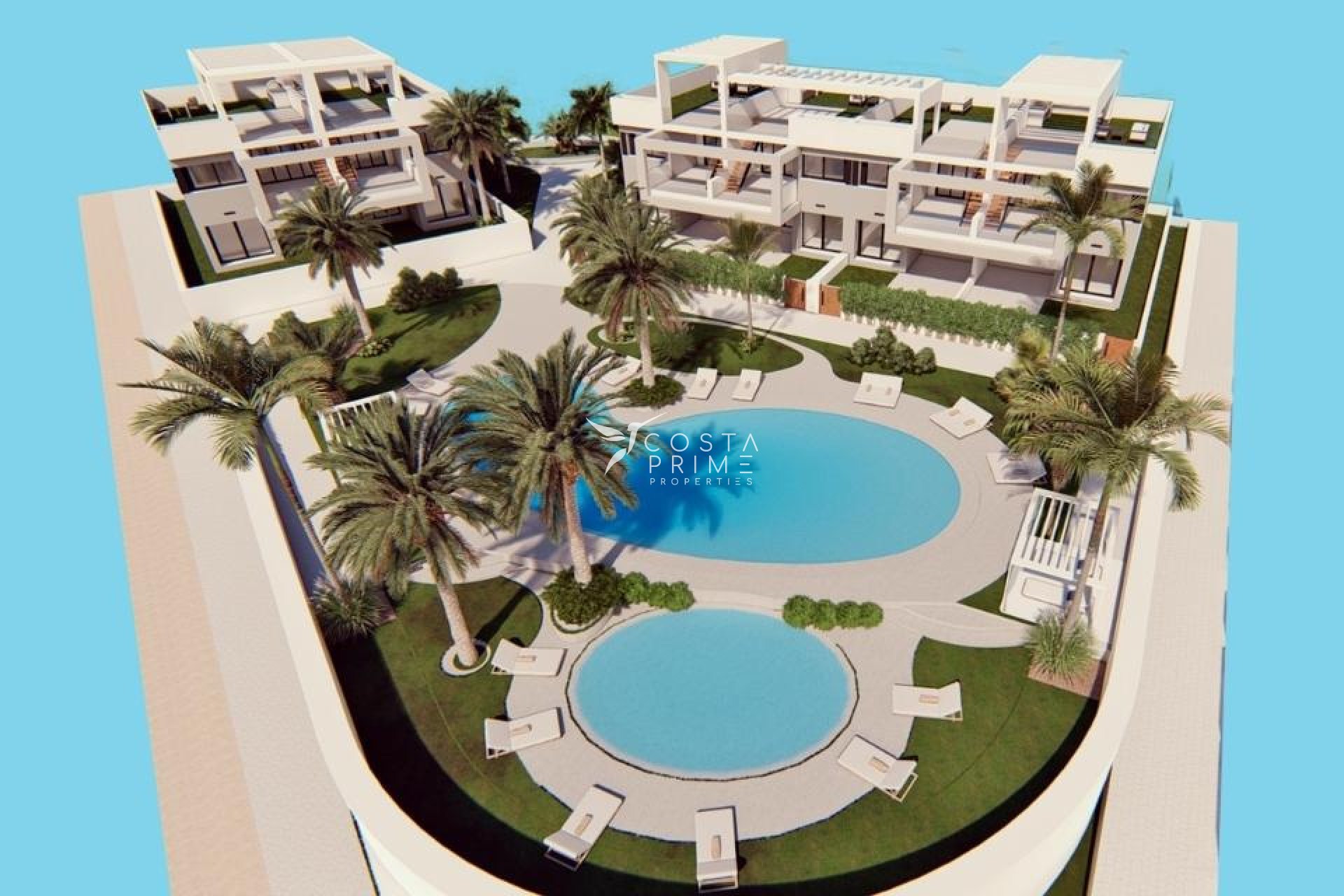 Nowy budynek - Kamienica / bliźniak - Torrevieja