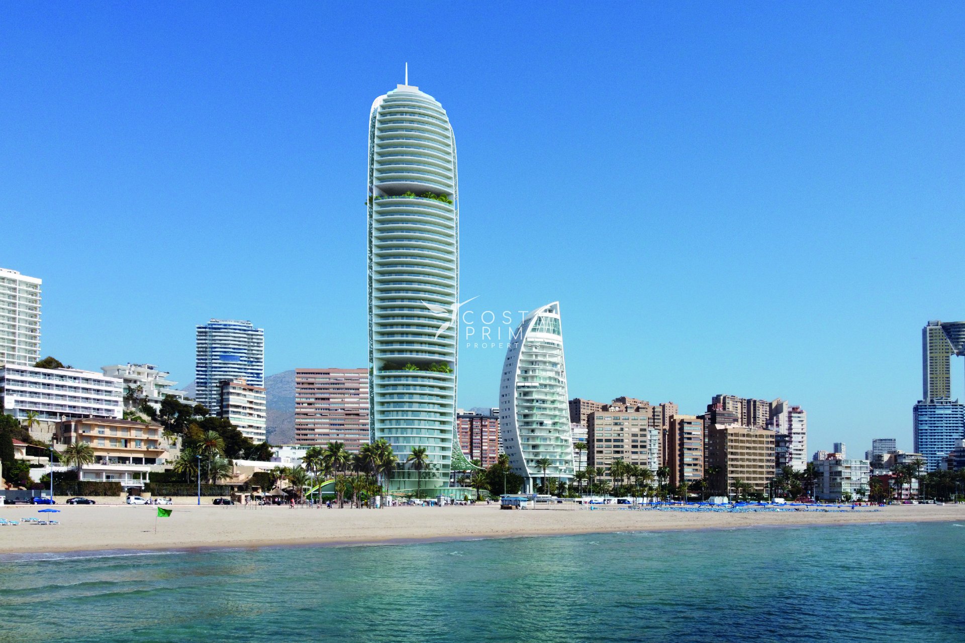Nowy budynek - Mieszkanie w Bloku - Benidorm