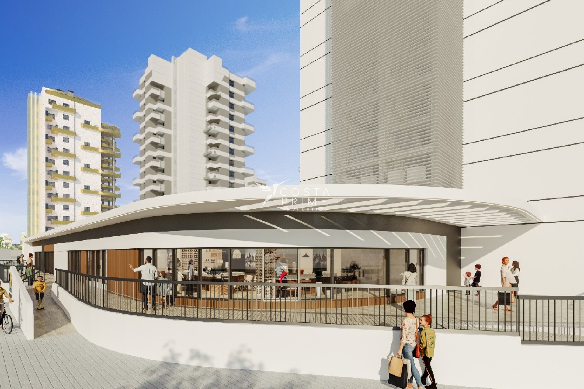 Nowy budynek - Mieszkanie w Bloku - Calpe
