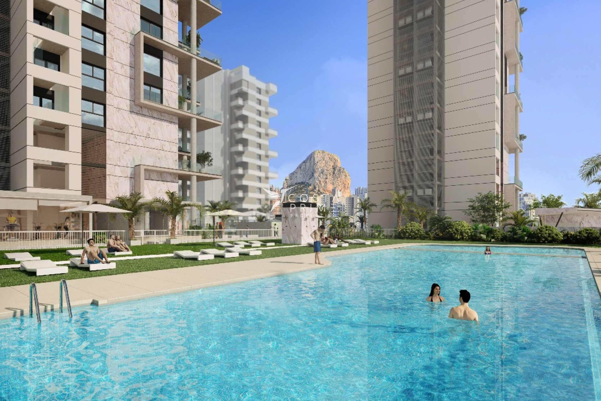 Nowy budynek - Mieszkanie w Bloku - Calpe